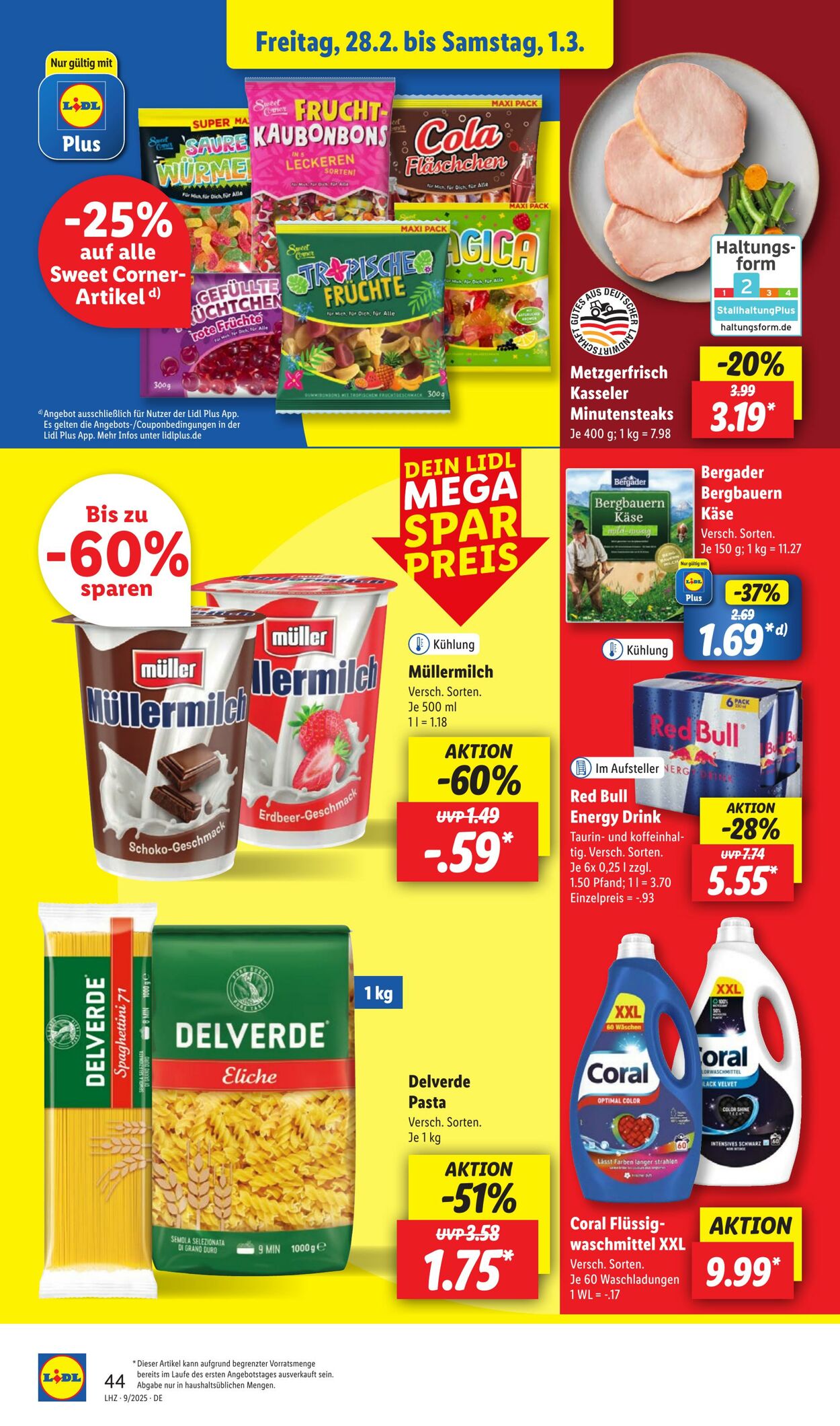 Prospekt Lidl 17.02.2025 - 03.03.2025