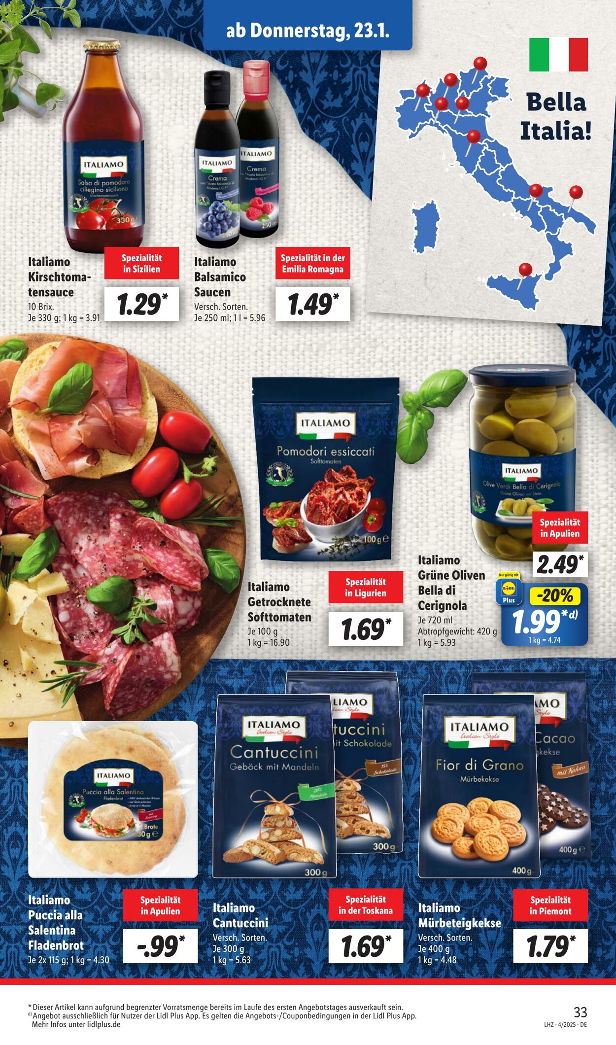 Prospekt Lidl 20.01.2025 - 26.01.2025