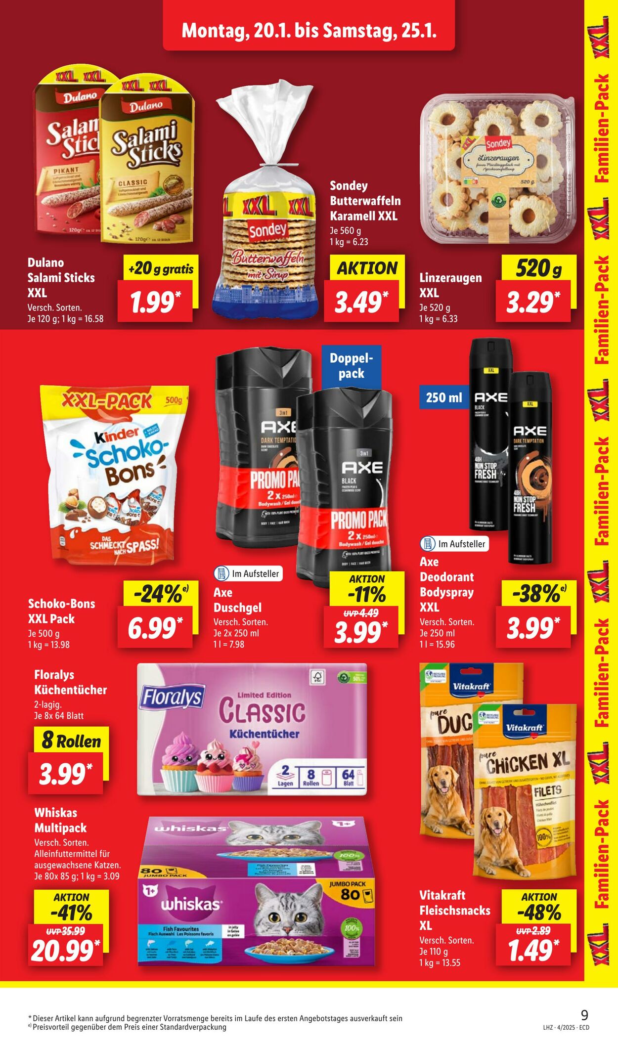 Prospekt Lidl 20.01.2025 - 26.01.2025