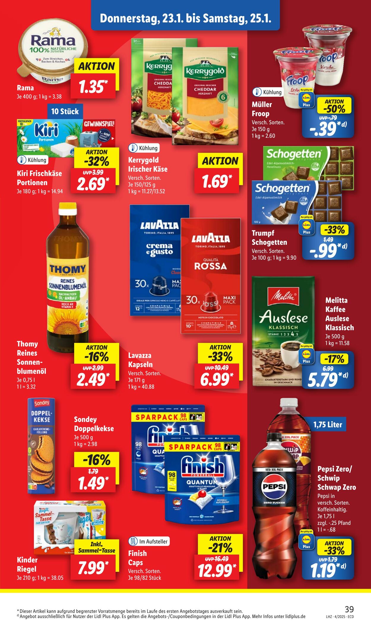 Prospekt Lidl 20.01.2025 - 26.01.2025