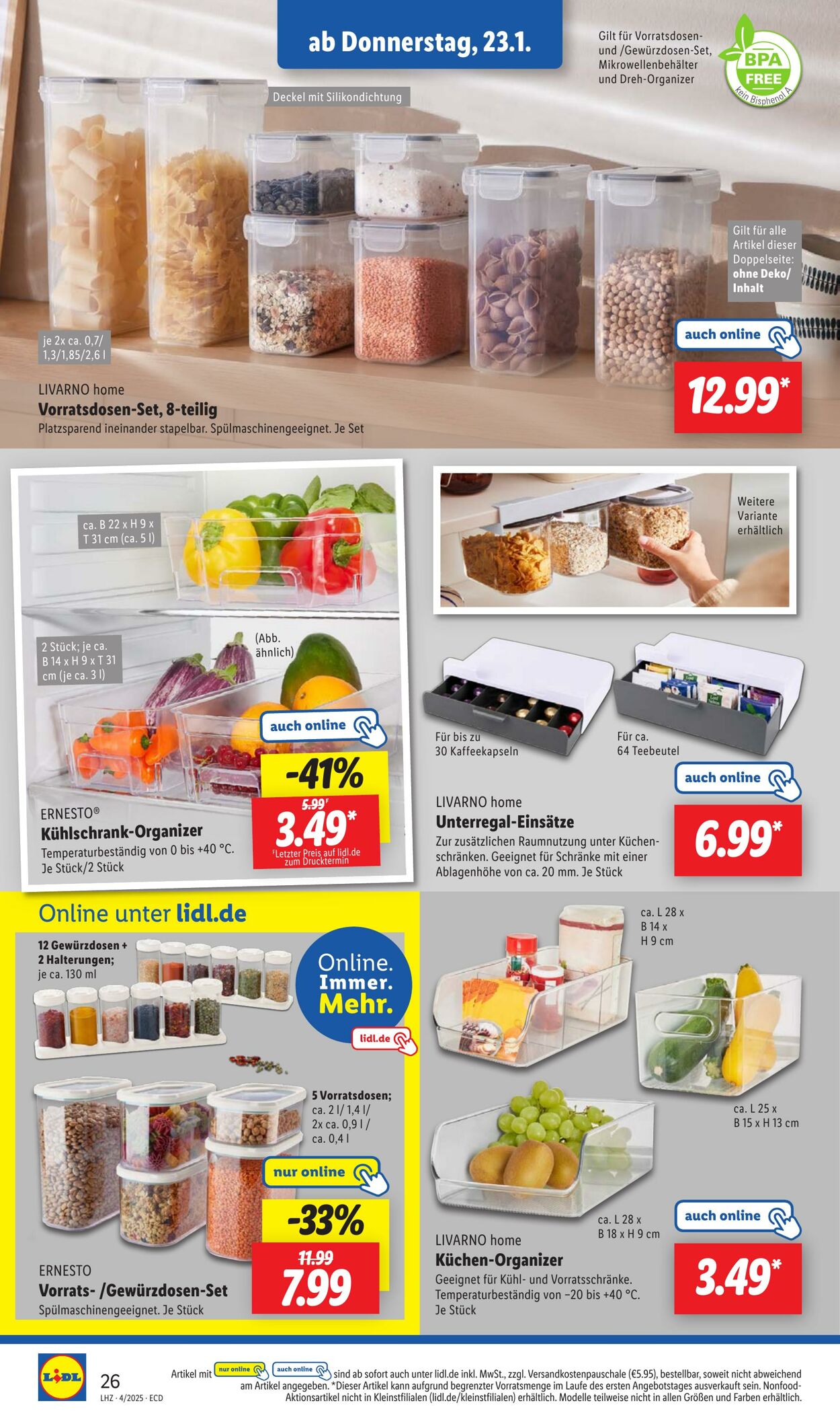 Prospekt Lidl 20.01.2025 - 26.01.2025