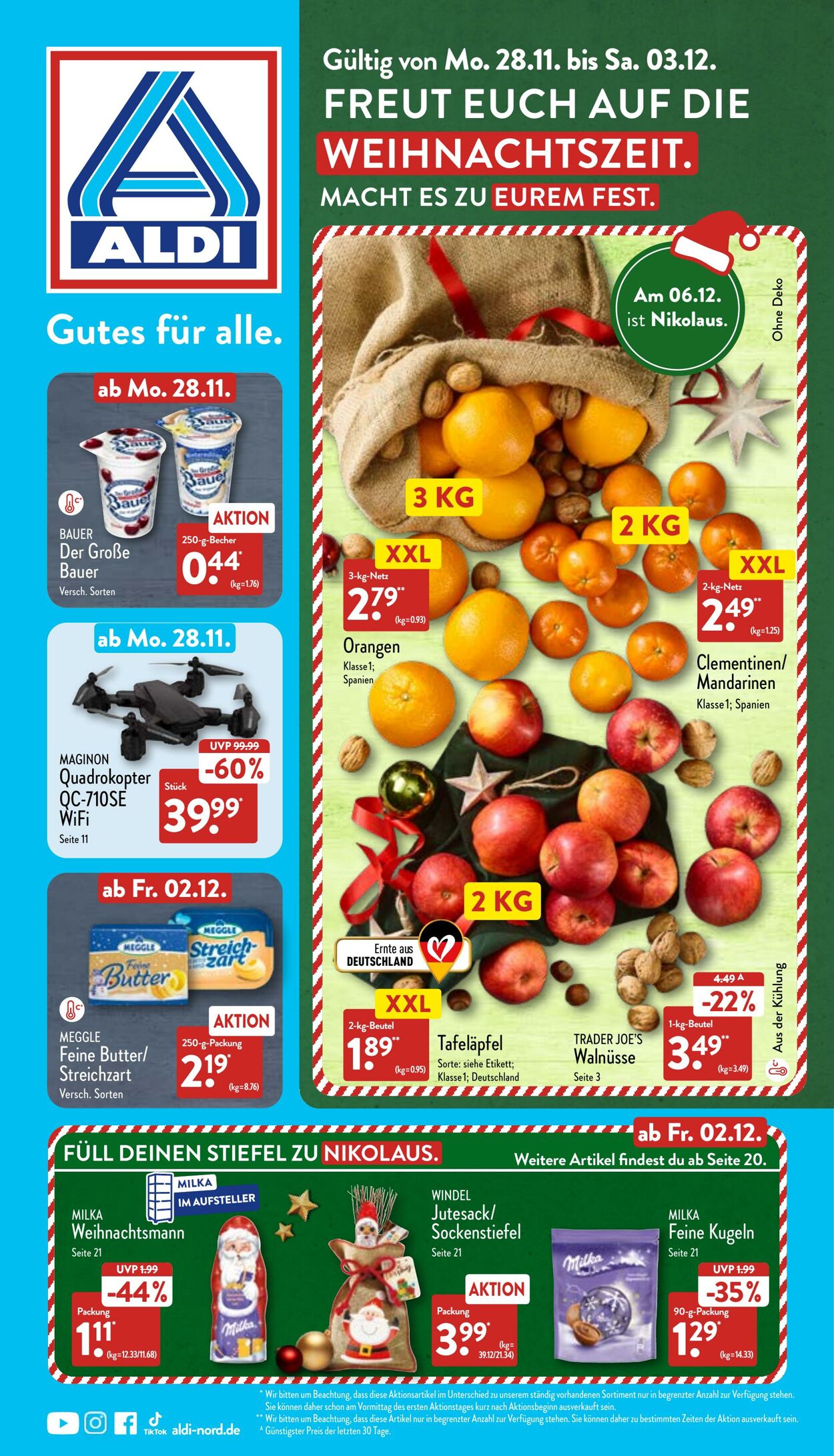 Prospekt Aldi-Nord 28.11.2022 - 03.12.2022