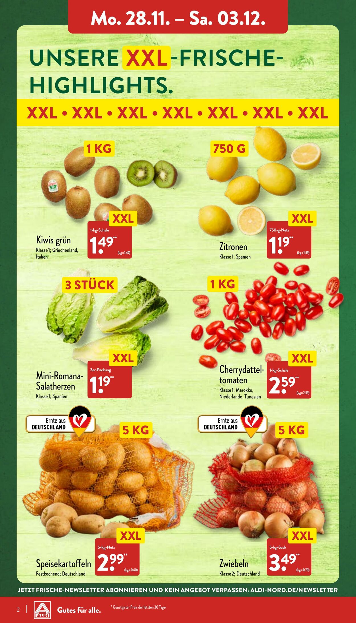 Prospekt Aldi-Nord 28.11.2022 - 03.12.2022