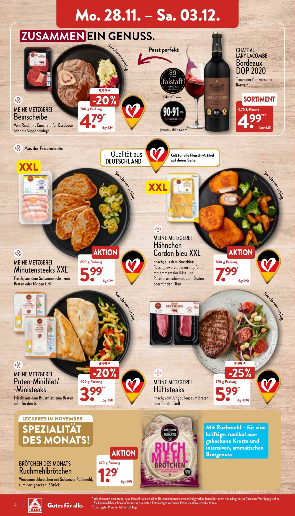 Prospekt Aldi-Nord 28.11.2022 - 03.12.2022