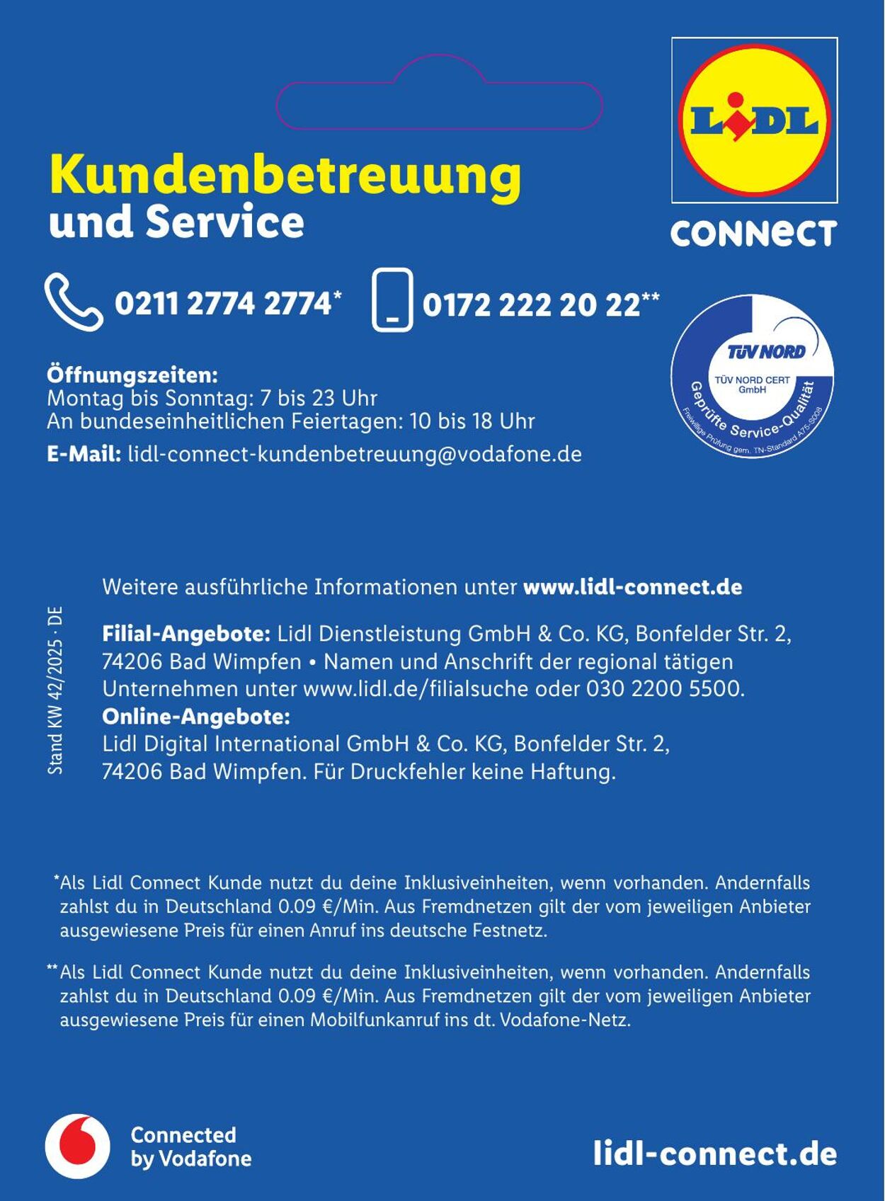 Prospekt Lidl 11.03.2024 - 11.03.2027