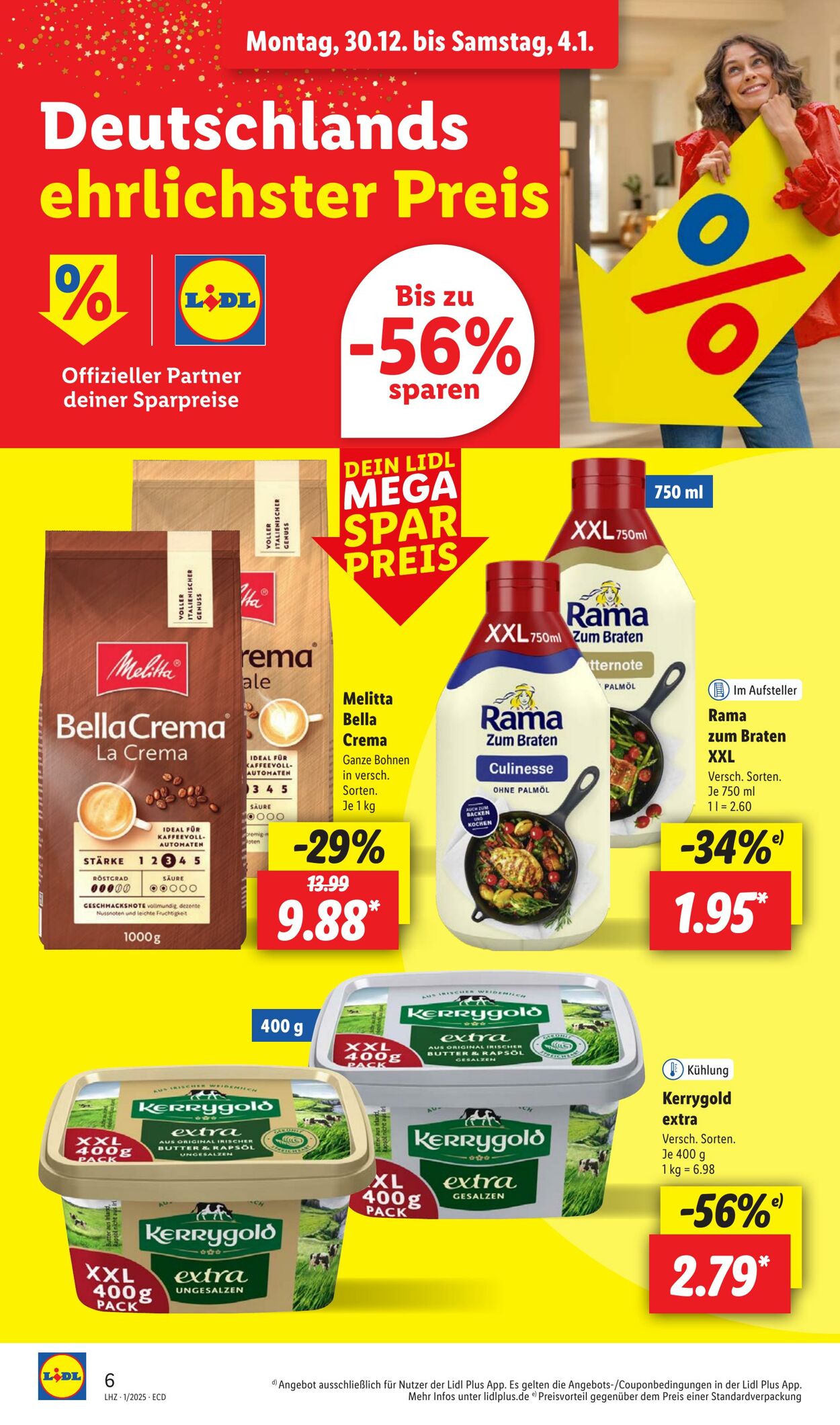 Prospekt Lidl 30.12.2024 - 04.01.2025