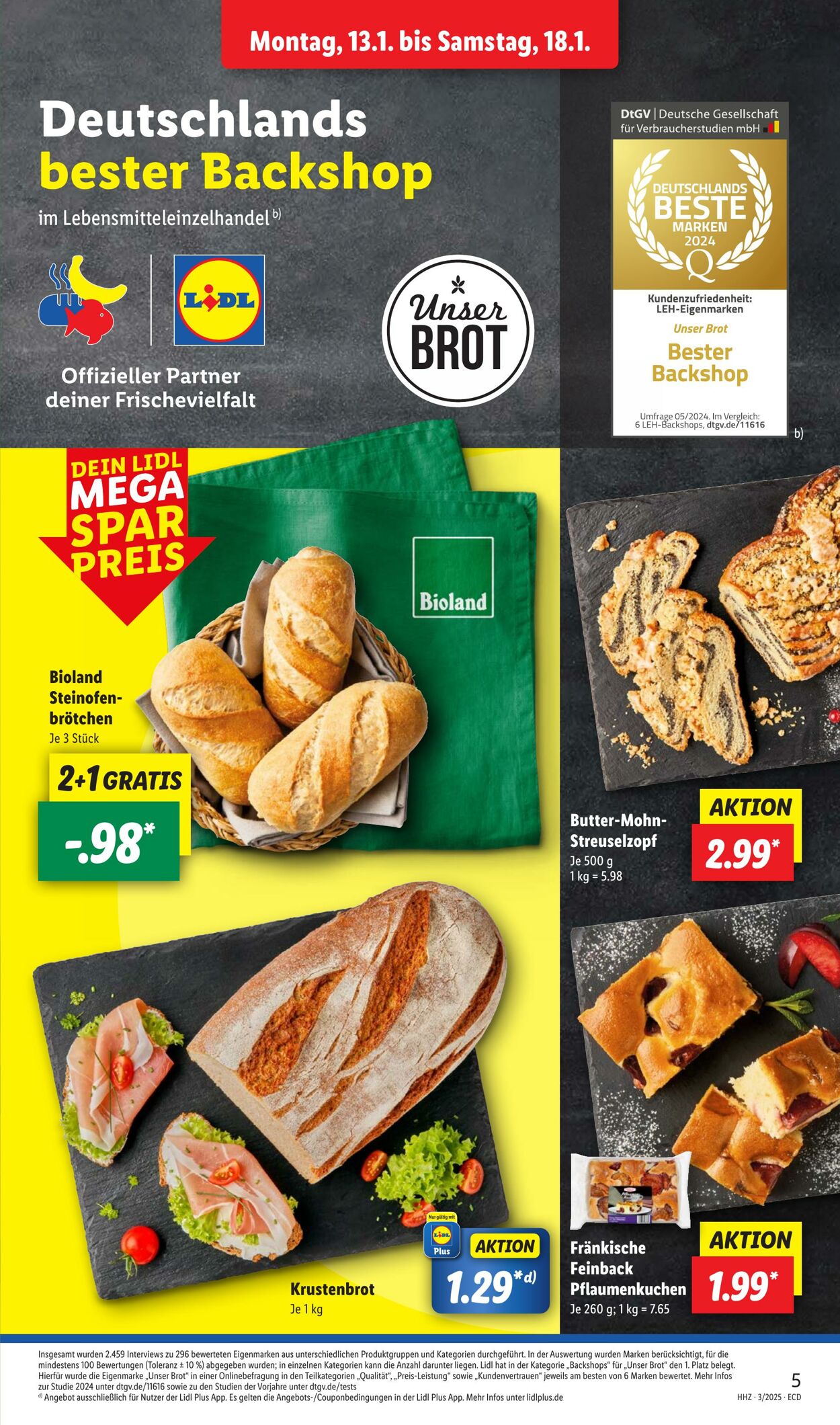 Prospekt Lidl 13.01.2025 - 19.01.2025