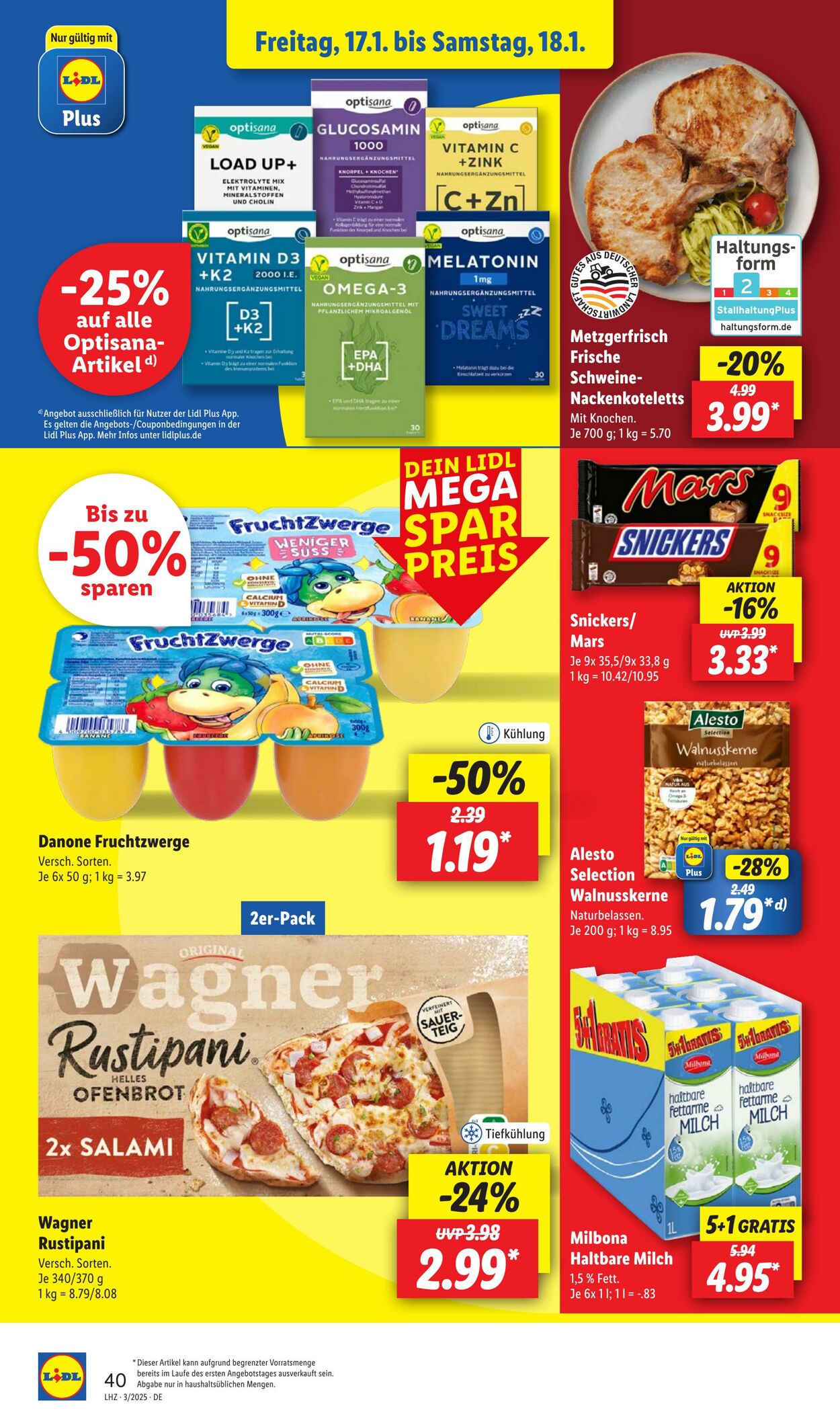 Prospekt Lidl 13.01.2025 - 19.01.2025