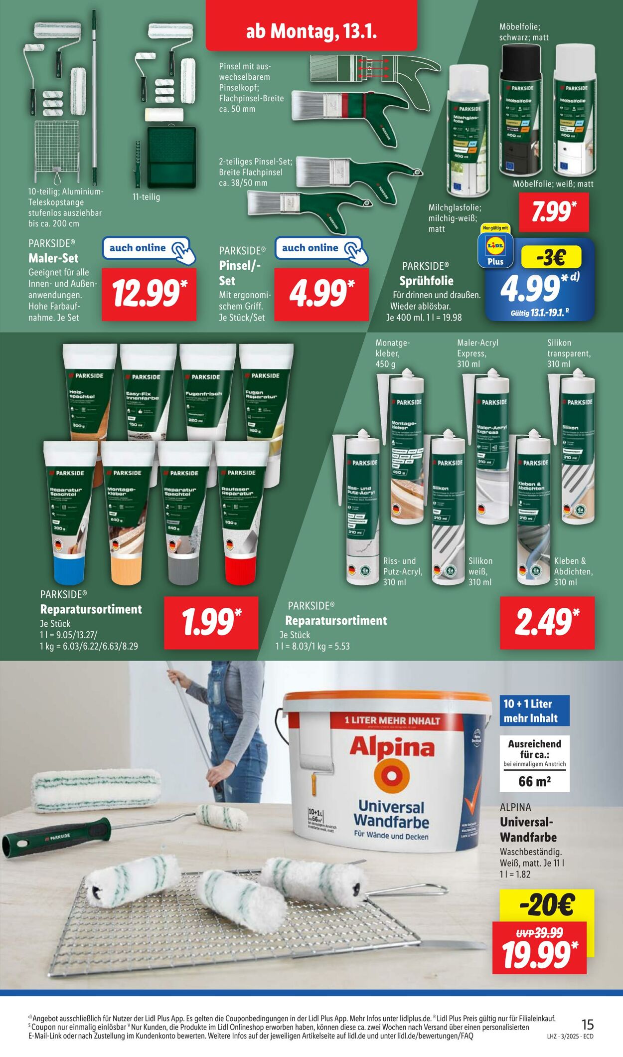 Prospekt Lidl 13.01.2025 - 19.01.2025