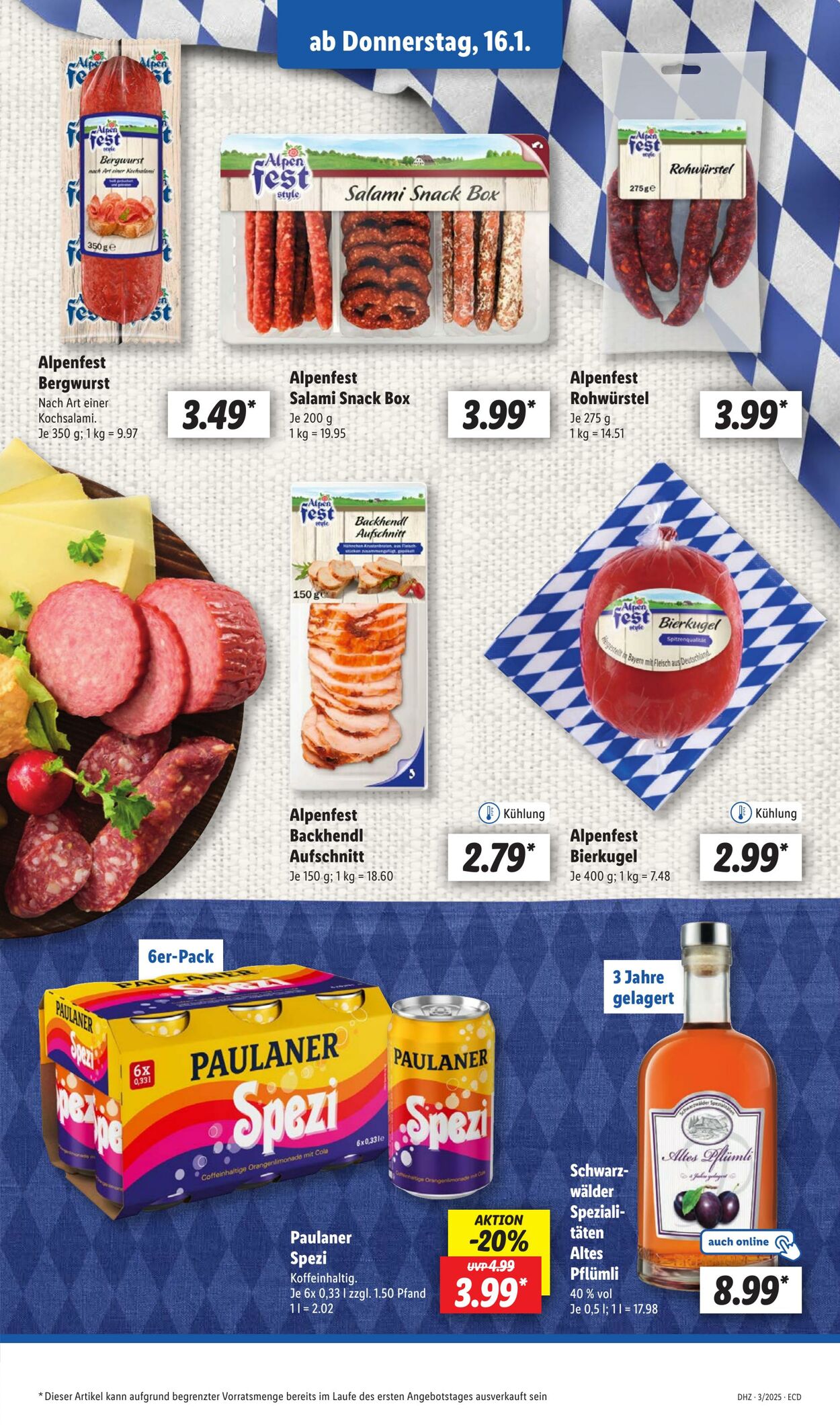 Prospekt Lidl 13.01.2025 - 19.01.2025