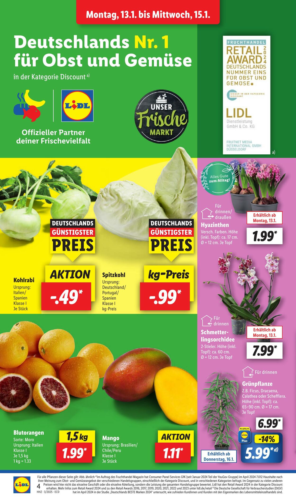 Prospekt Lidl 13.01.2025 - 19.01.2025