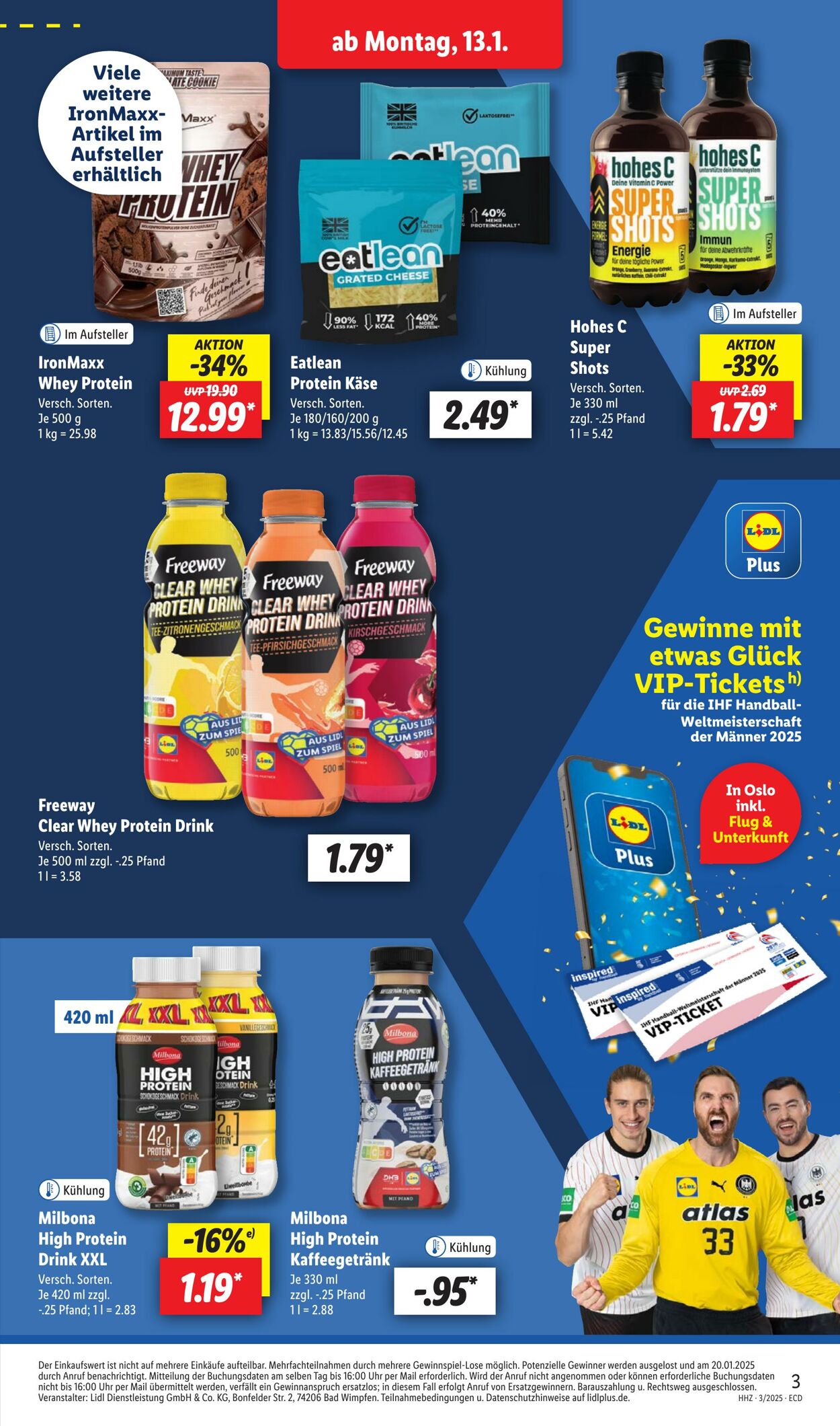 Prospekt Lidl 13.01.2025 - 19.01.2025