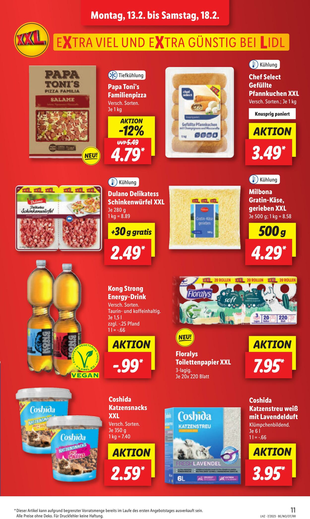 Prospekt Lidl 13.02.2023 - 18.02.2023