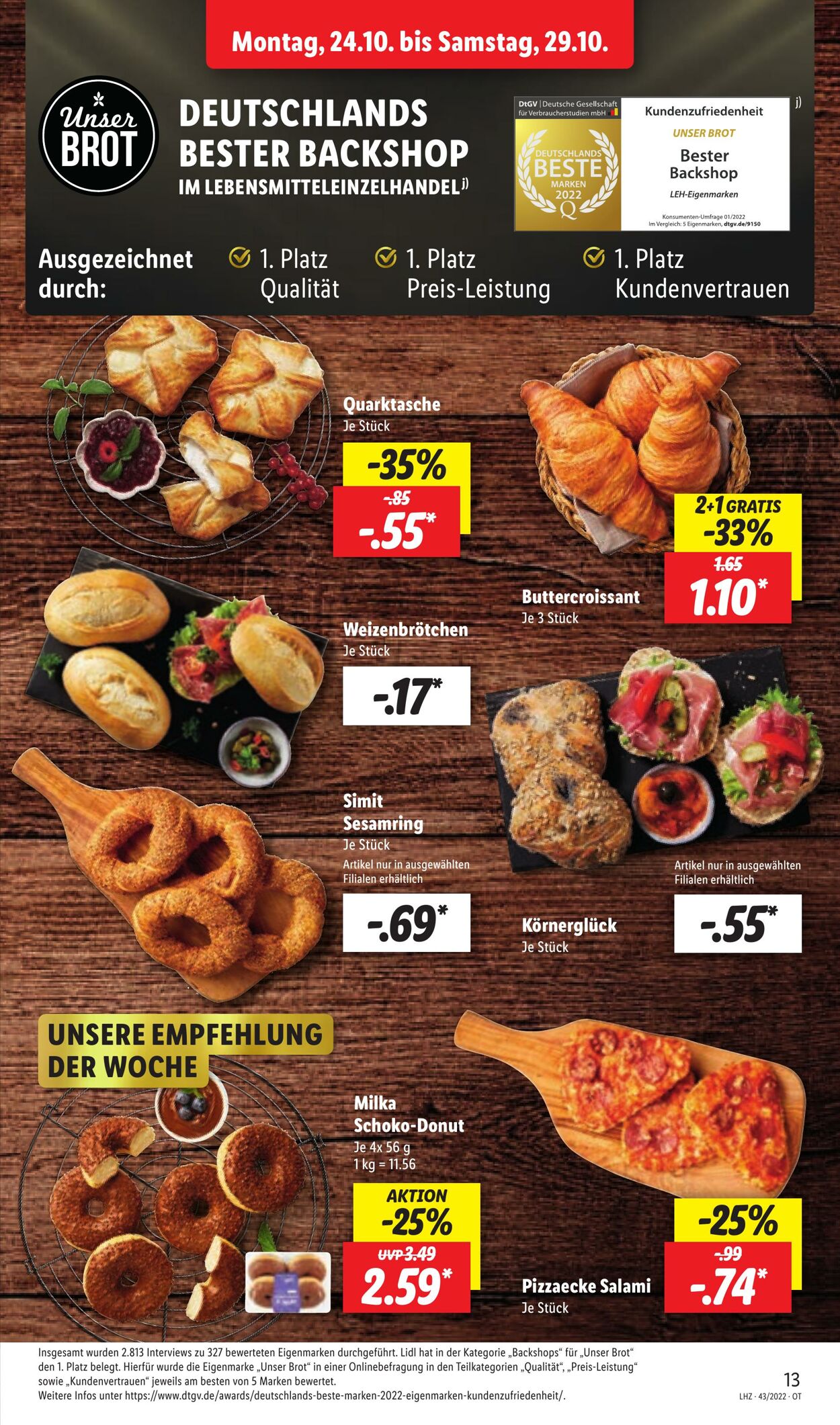 Prospekt Lidl 24.10.2022 - 29.10.2022