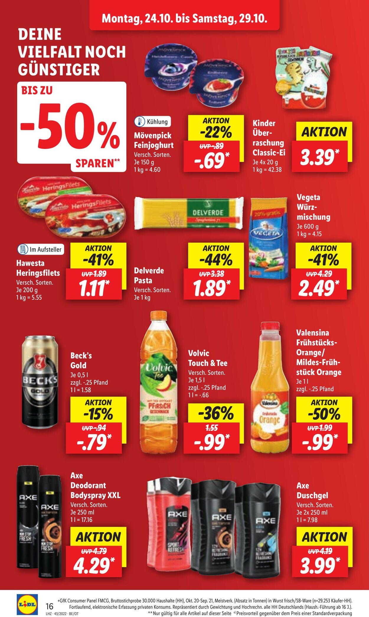 Prospekt Lidl 24.10.2022 - 29.10.2022