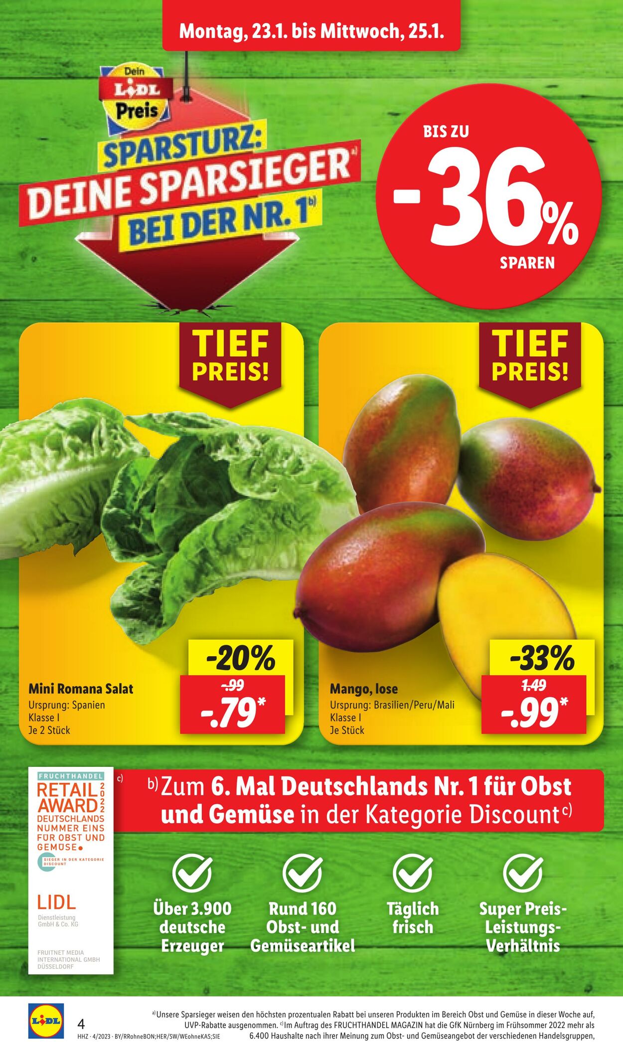 Prospekt Lidl 23.01.2023 - 28.01.2023