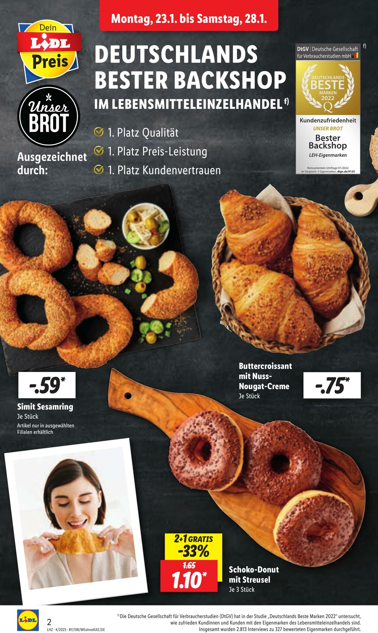 Prospekt Lidl 23.01.2023 - 28.01.2023