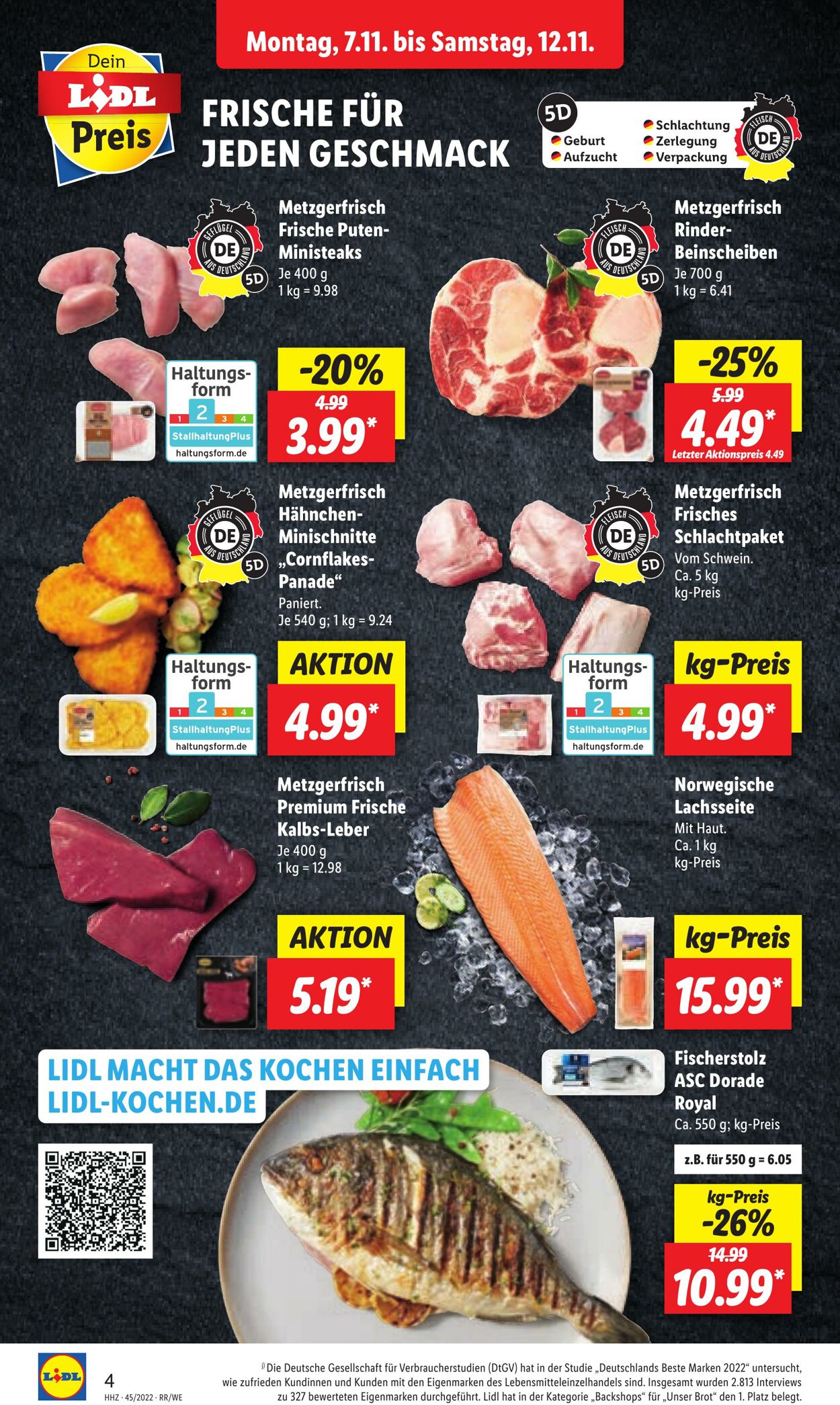 Prospekt Lidl 07.11.2022 - 12.11.2022