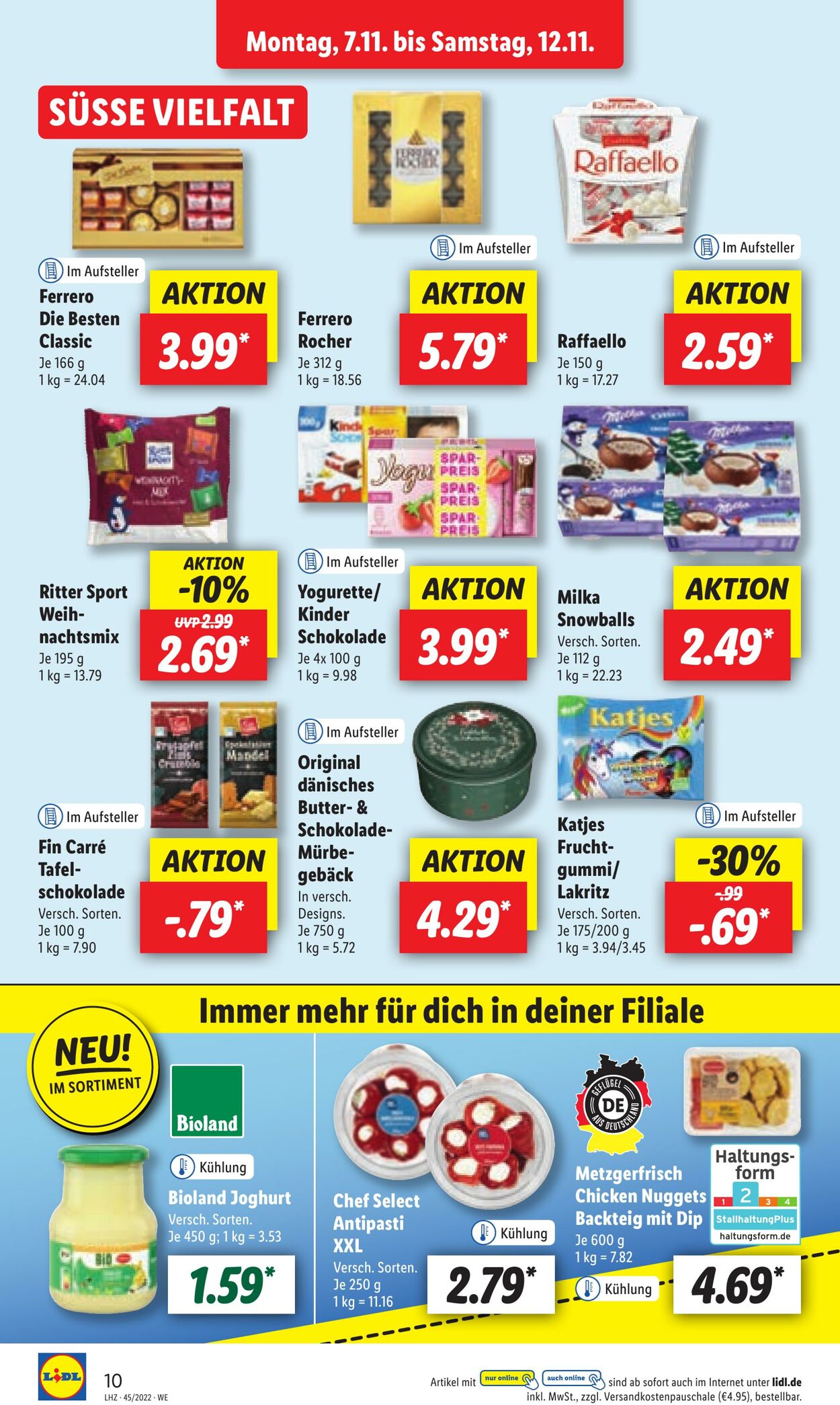 Prospekt Lidl 07.11.2022 - 12.11.2022