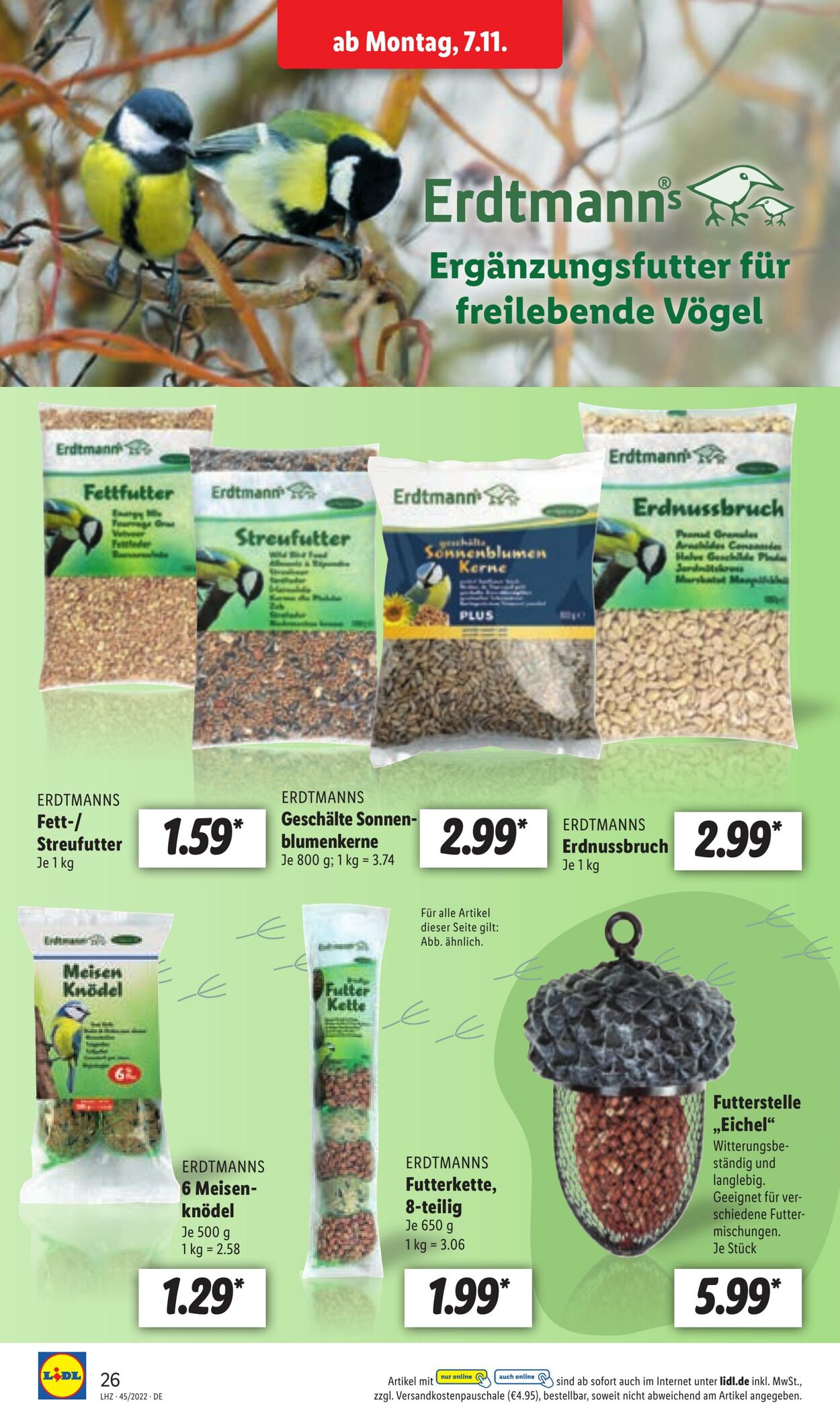 Prospekt Lidl 07.11.2022 - 12.11.2022