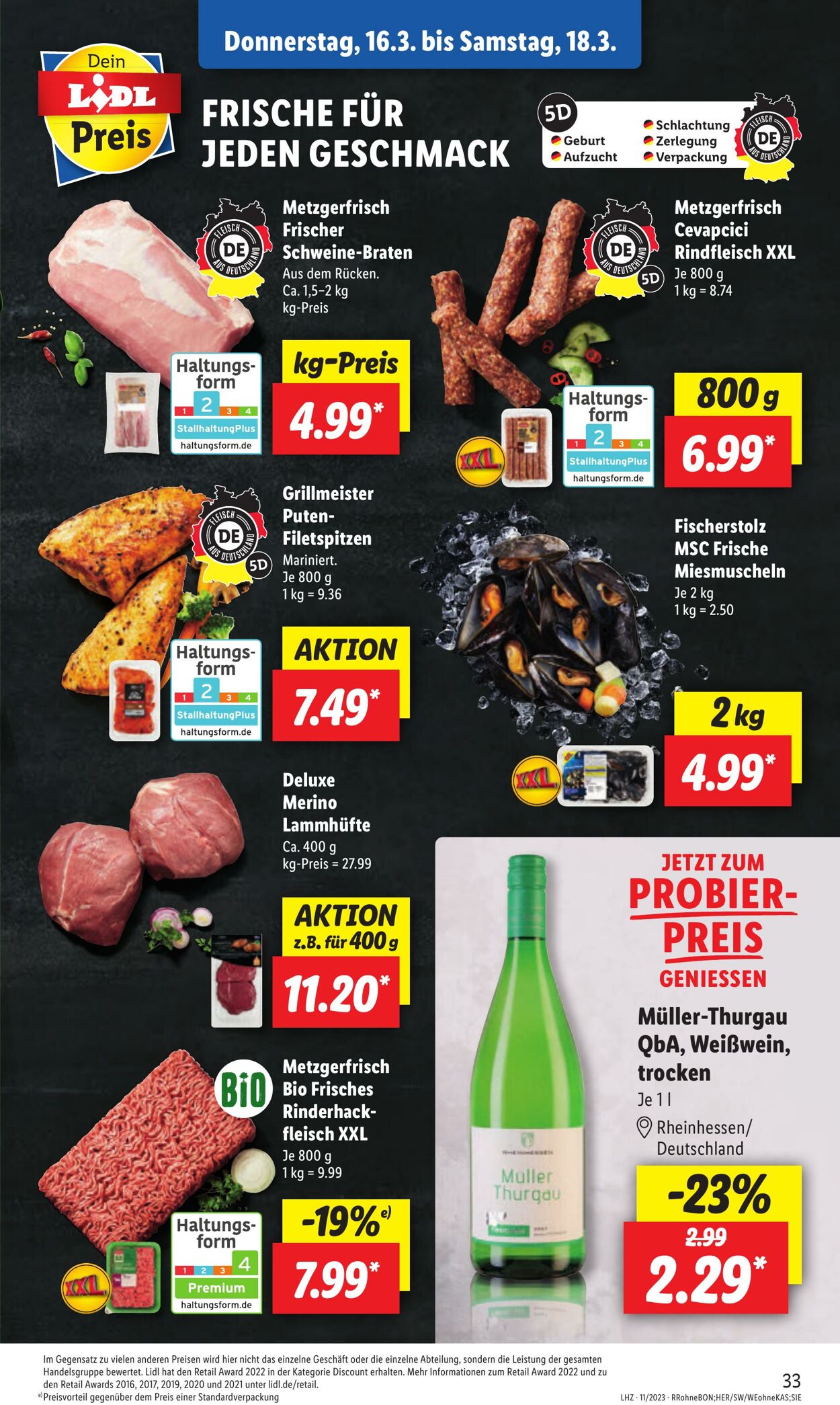 Prospekt Lidl 13.03.2023 - 18.03.2023