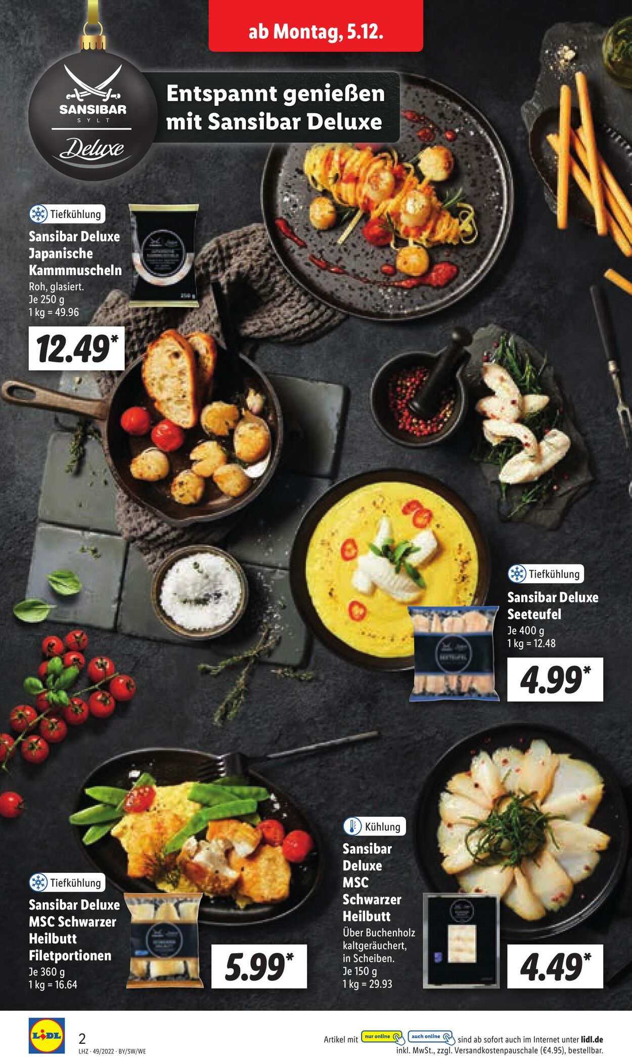 Prospekt Lidl 05.12.2022 - 10.12.2022