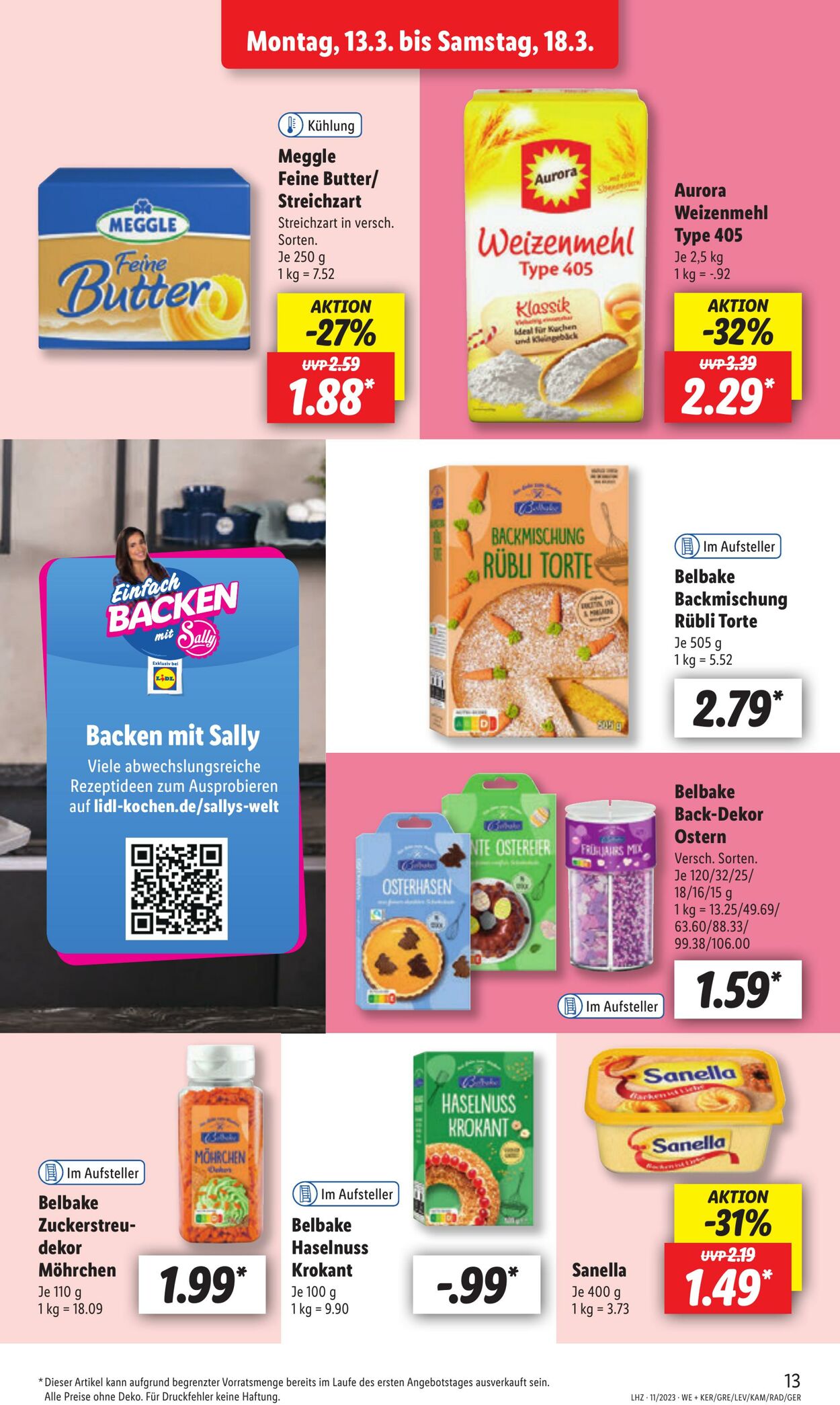 Prospekt Lidl 13.03.2023 - 18.03.2023