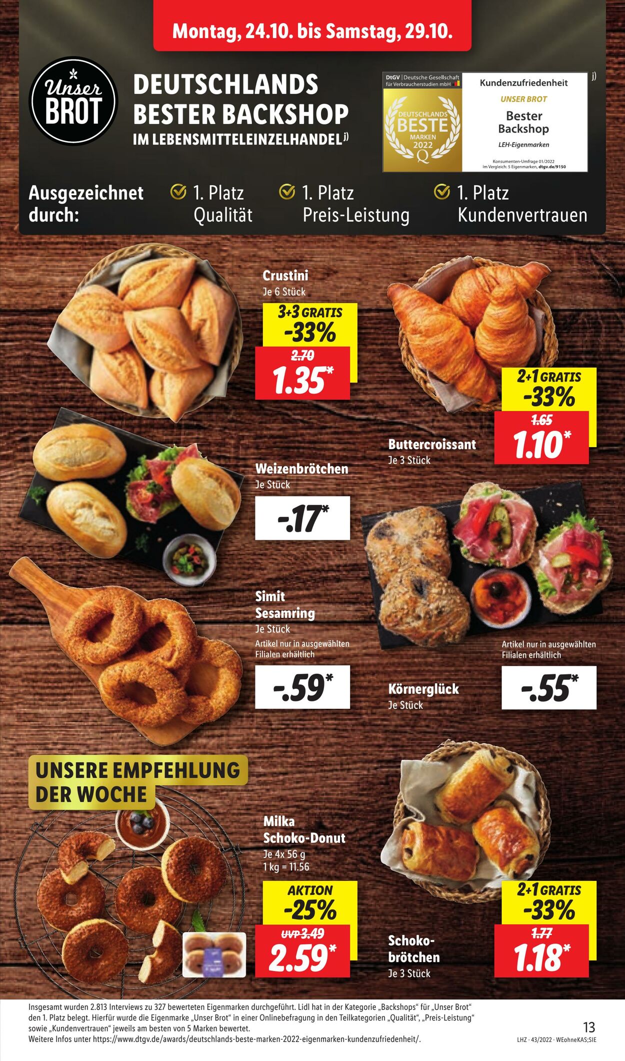 Prospekt Lidl 24.10.2022 - 29.10.2022