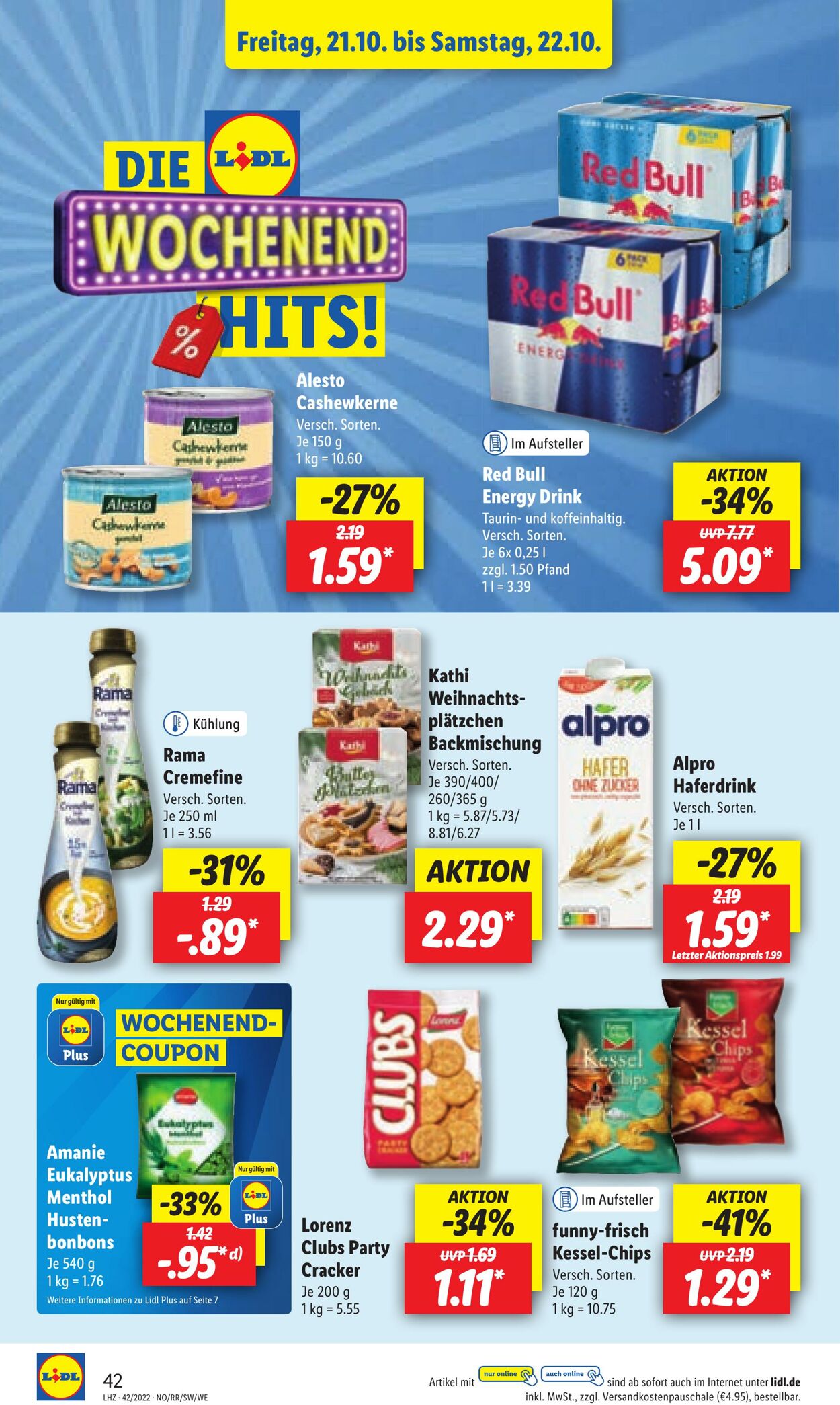 Prospekt Lidl 17.10.2022 - 22.10.2022