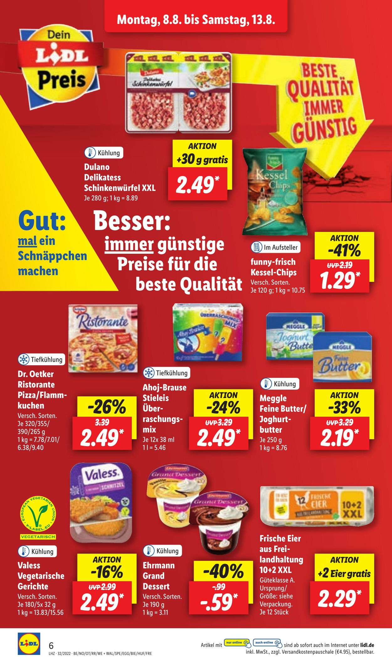 Prospekt Lidl 08.08.2022 - 13.08.2022