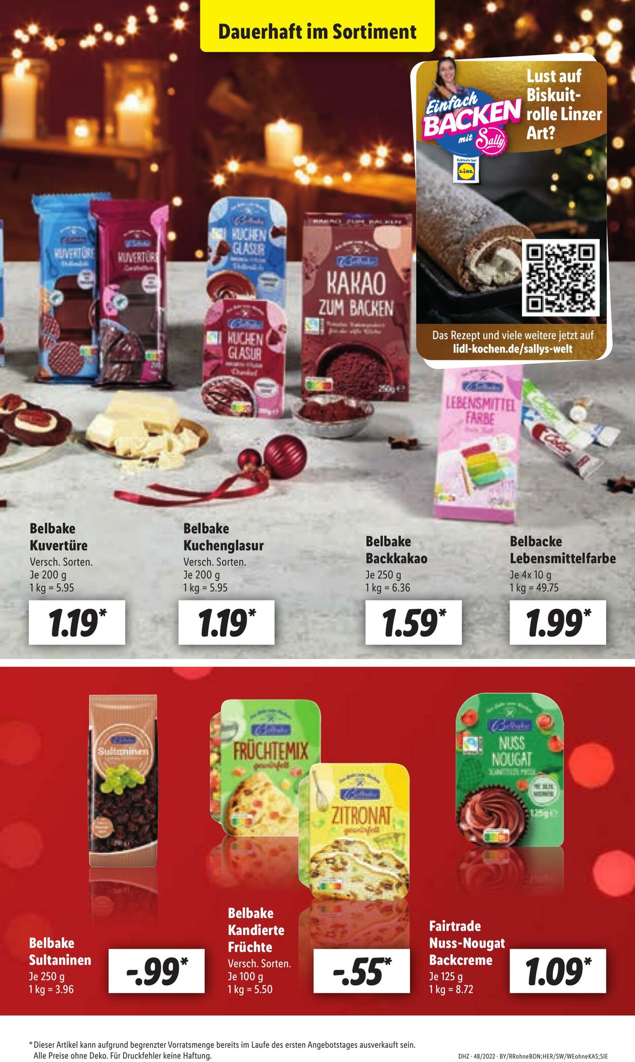 Prospekt Lidl 28.11.2022 - 03.12.2022