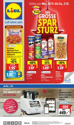 Prospekt Lidl 28.11.2022 - 03.12.2022