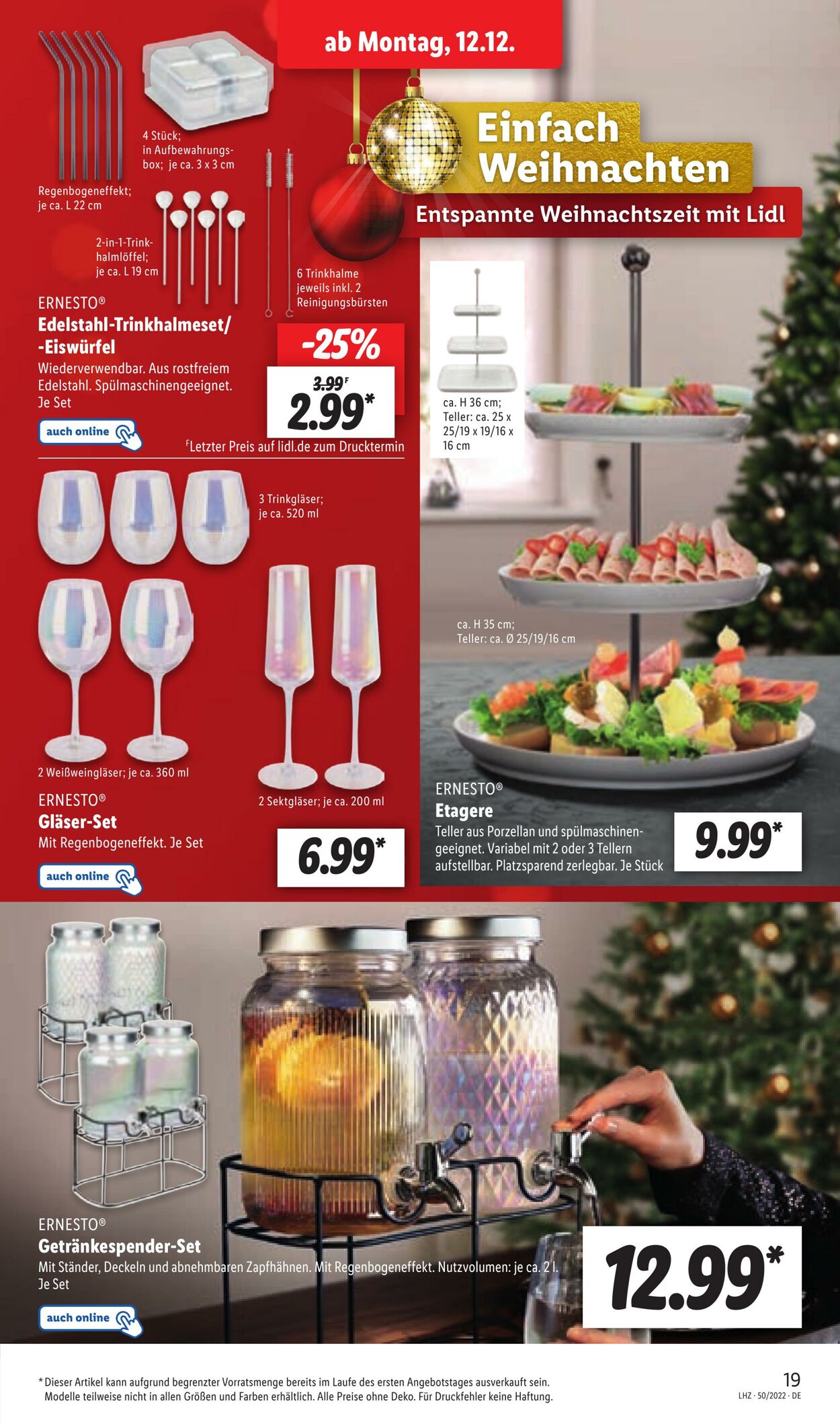 Prospekt Lidl 12.12.2022 - 17.12.2022