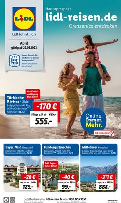 Prospekt Lidl 29.03.2023 - 30.04.2023