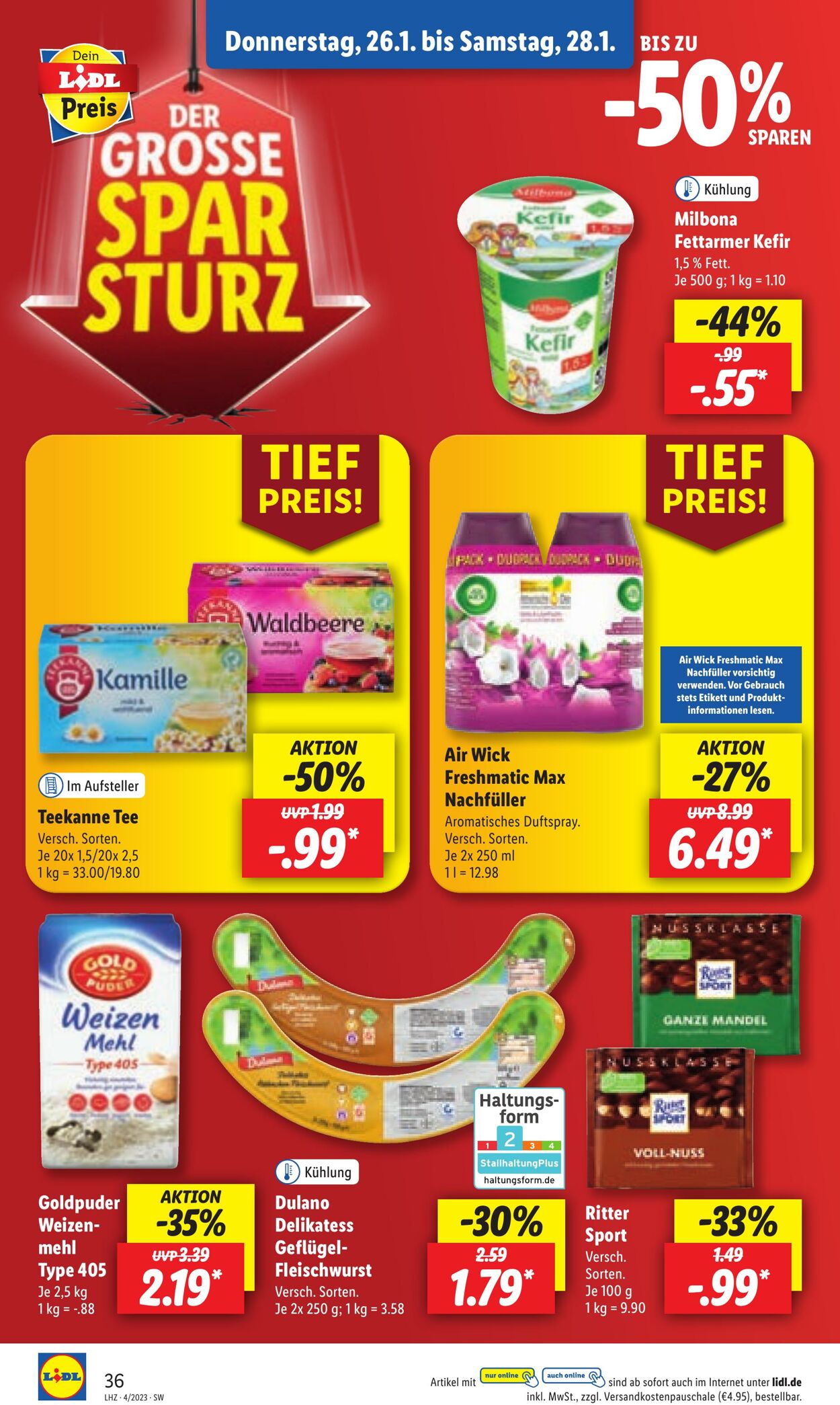 Prospekt Lidl 23.01.2023 - 28.01.2023