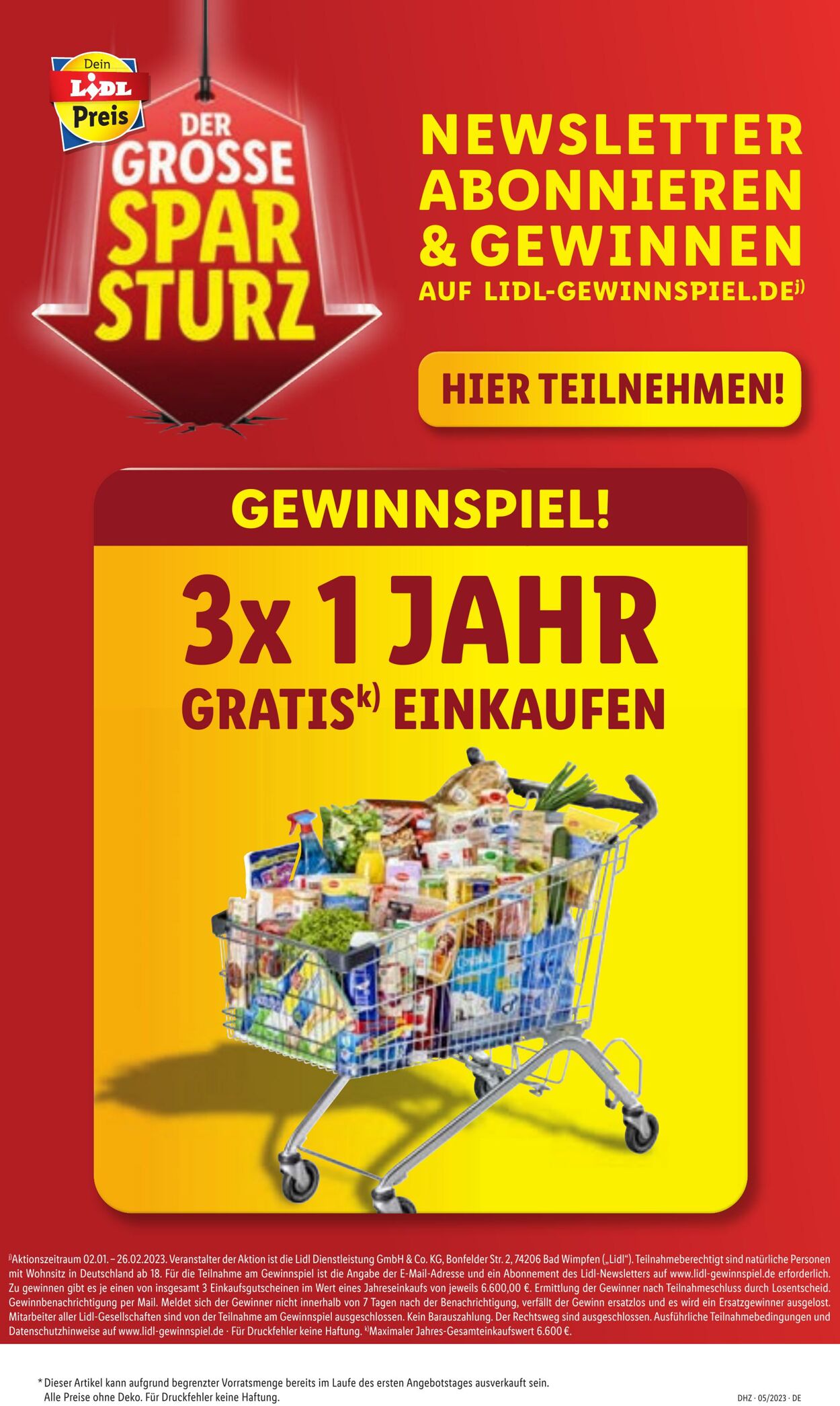 Prospekt Lidl 30.01.2023 - 04.02.2023