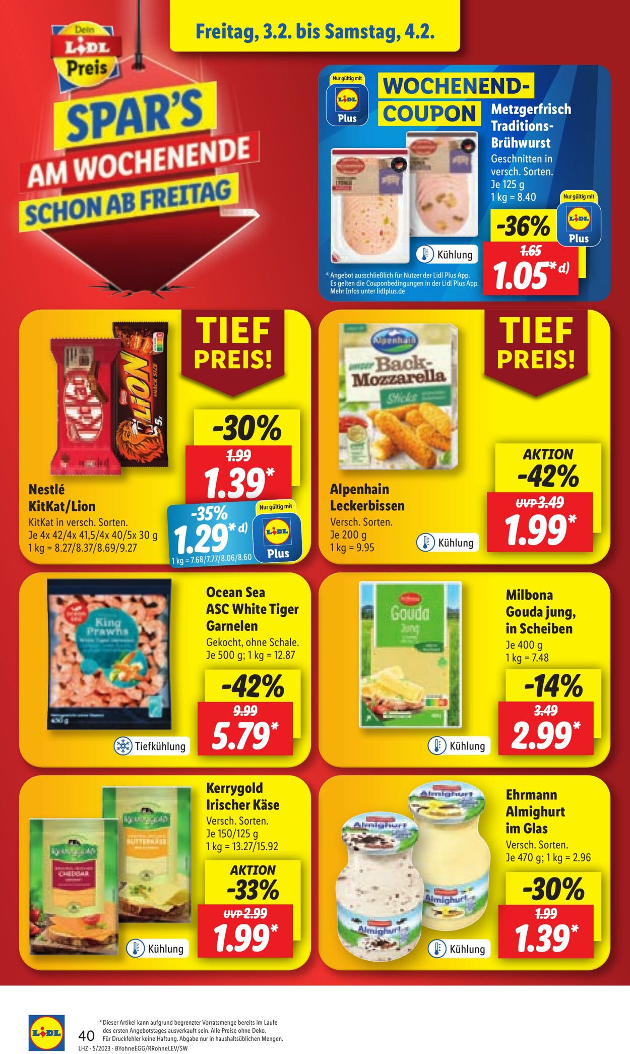 Prospekt Lidl 30.01.2023 - 04.02.2023