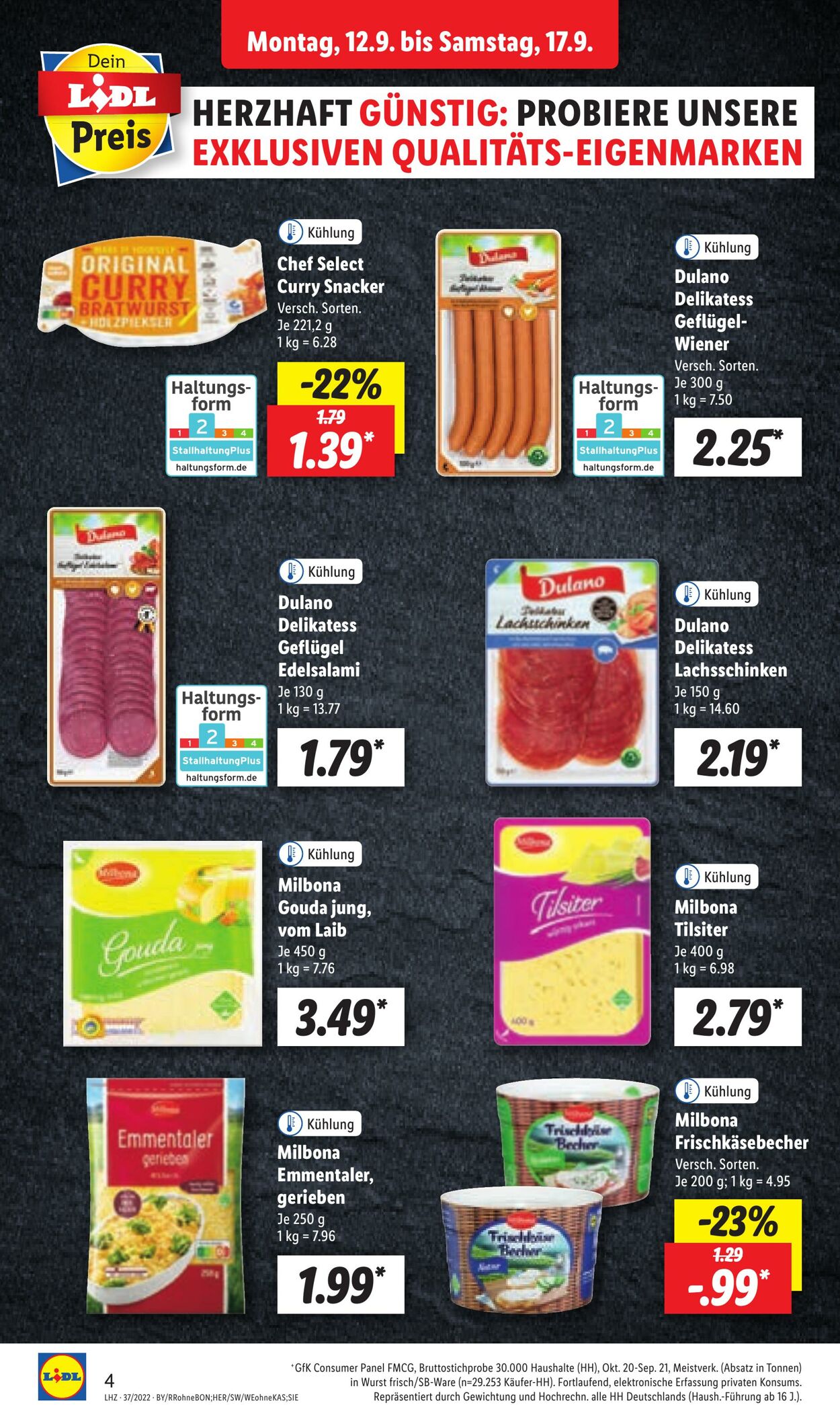 Prospekt Lidl 12.09.2022 - 17.09.2022