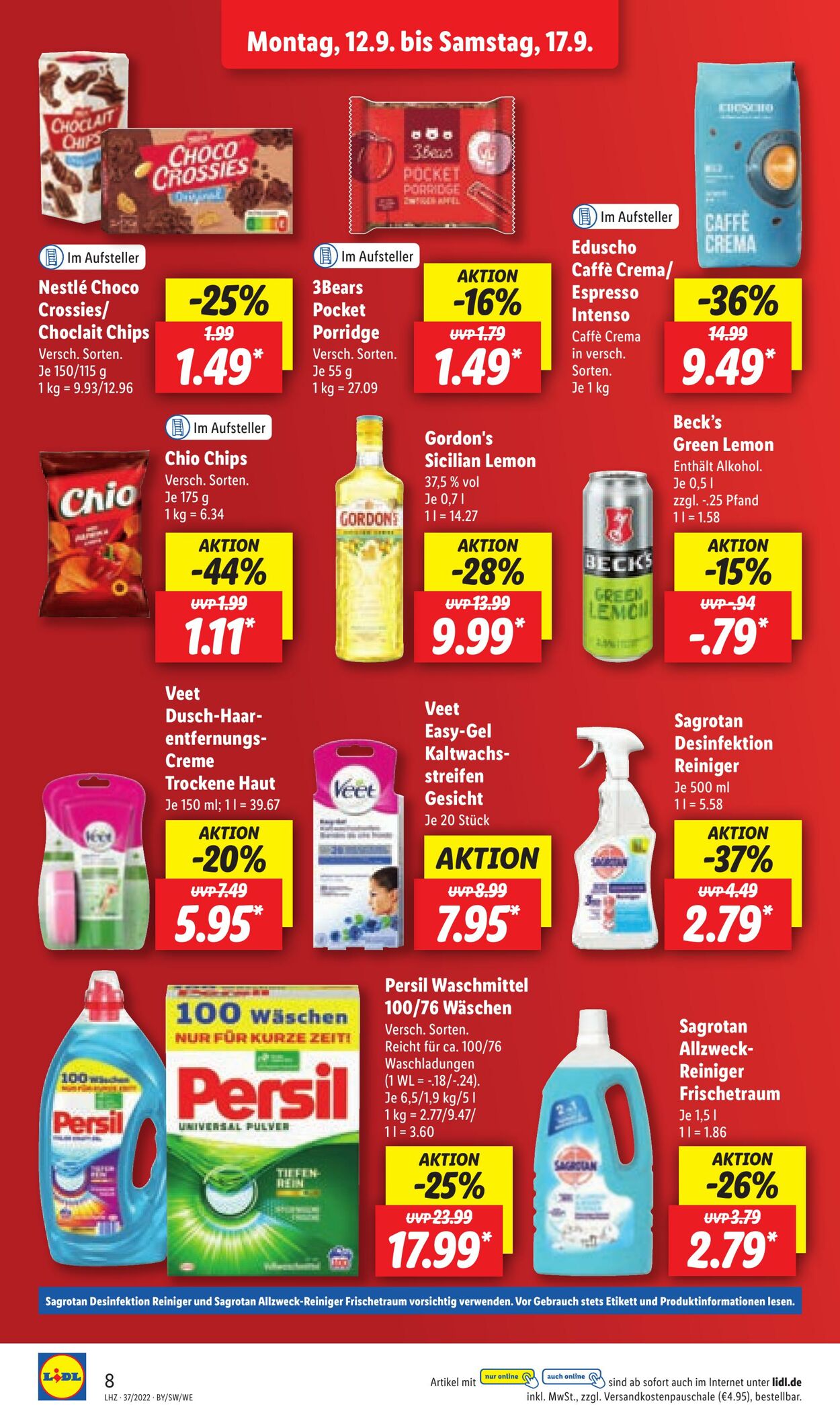 Prospekt Lidl 12.09.2022 - 17.09.2022