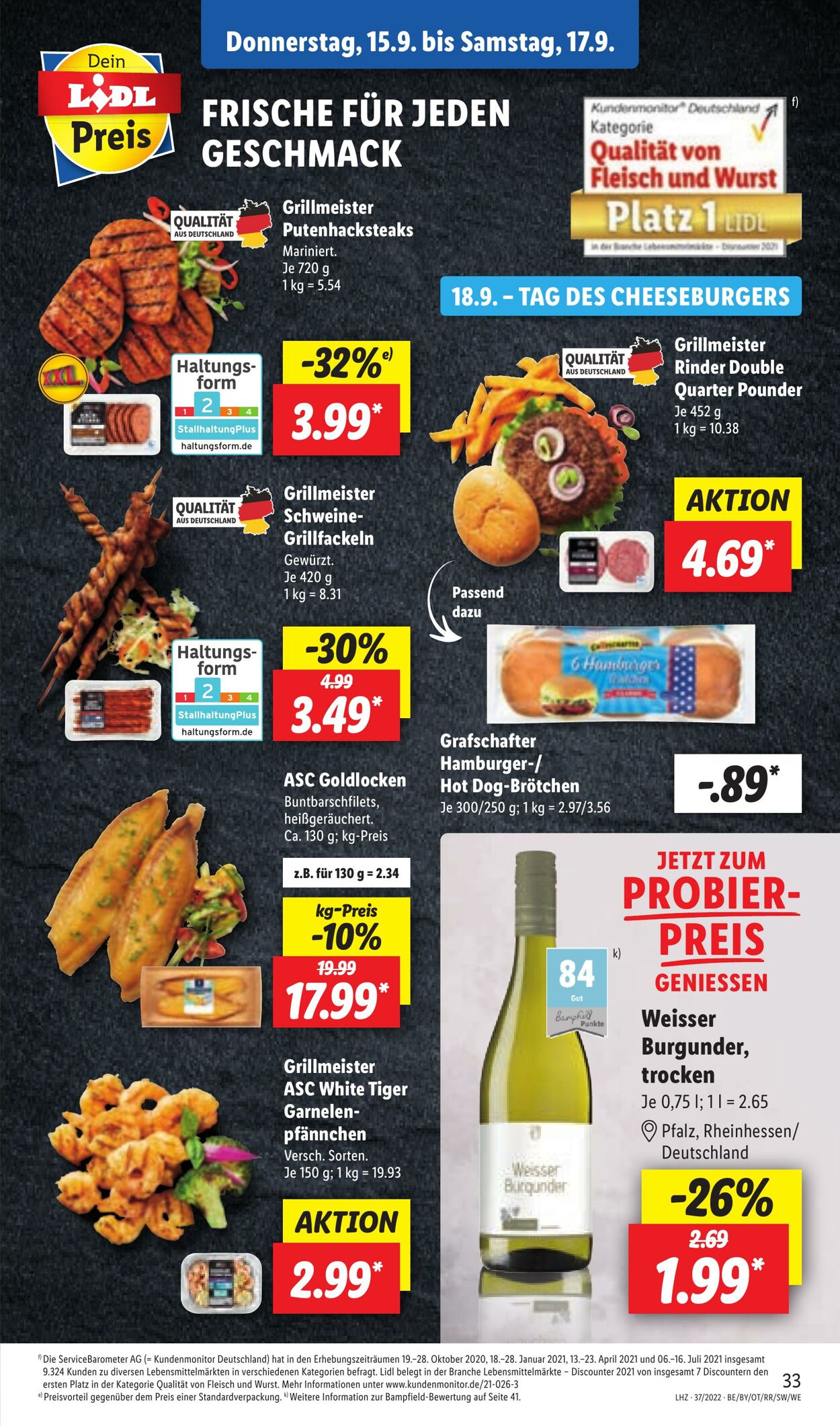 Prospekt Lidl 12.09.2022 - 17.09.2022