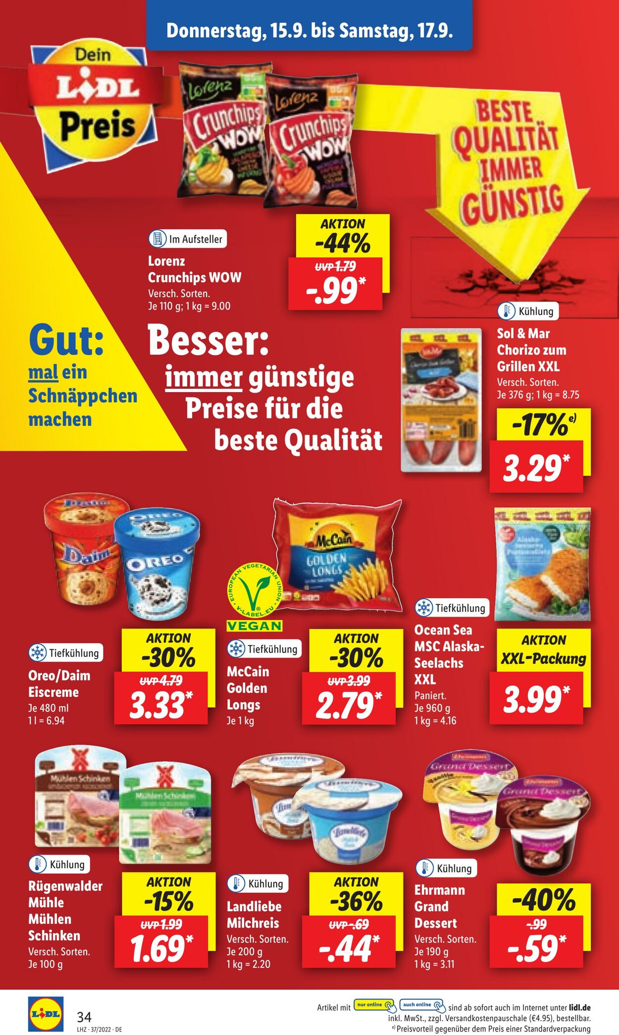 Prospekt Lidl 12.09.2022 - 17.09.2022