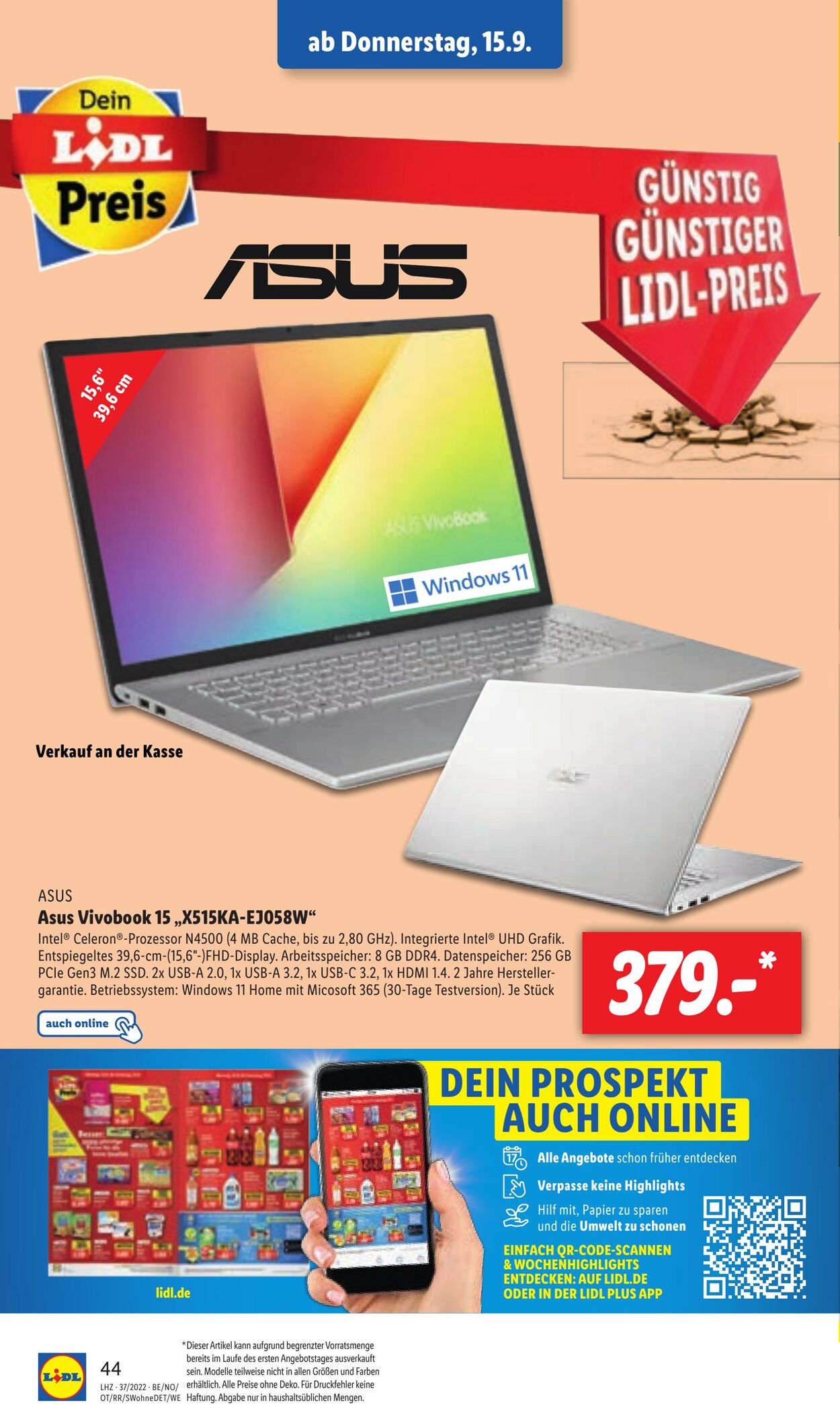 Prospekt Lidl 12.09.2022 - 17.09.2022