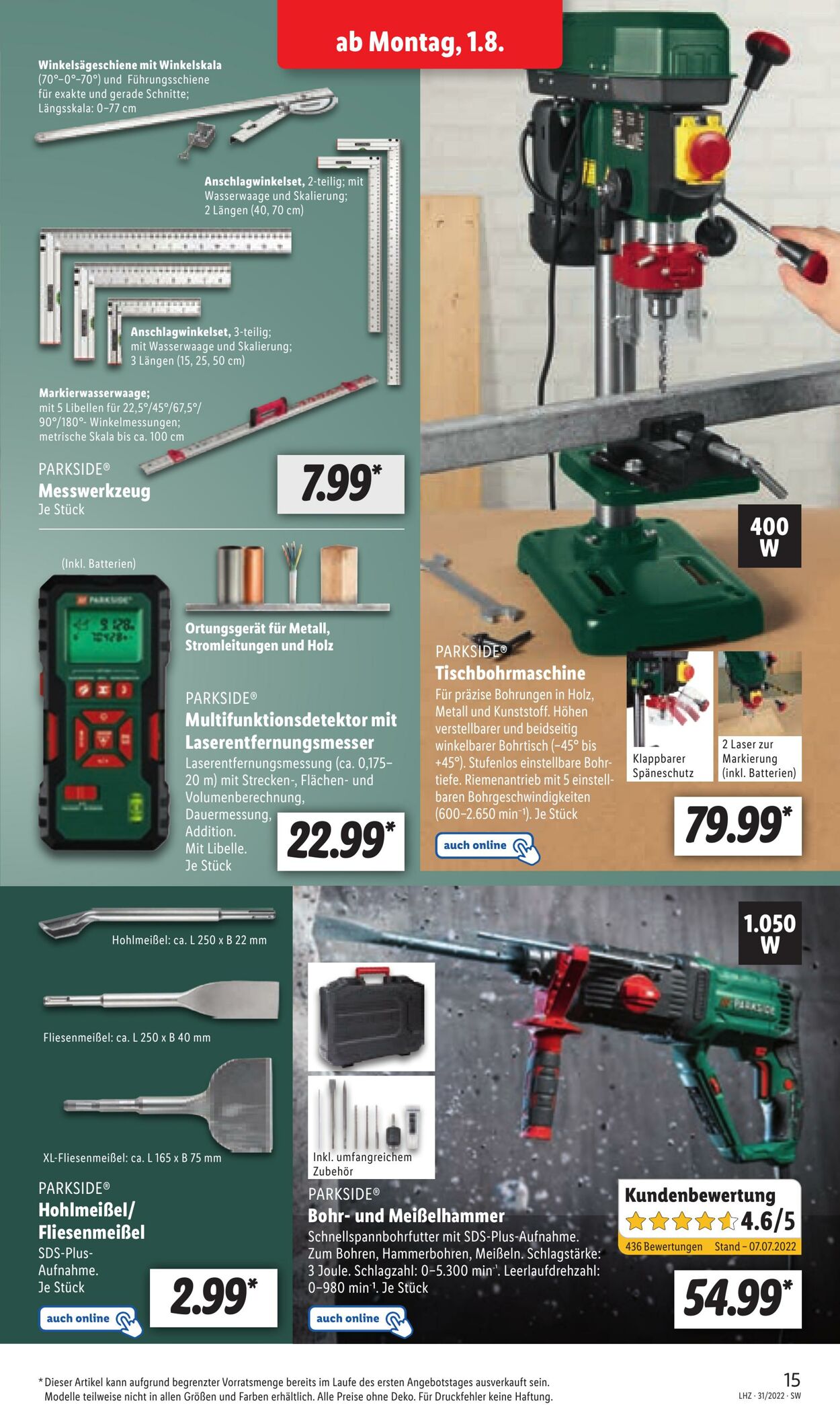 Prospekt Lidl 01.08.2022 - 06.08.2022