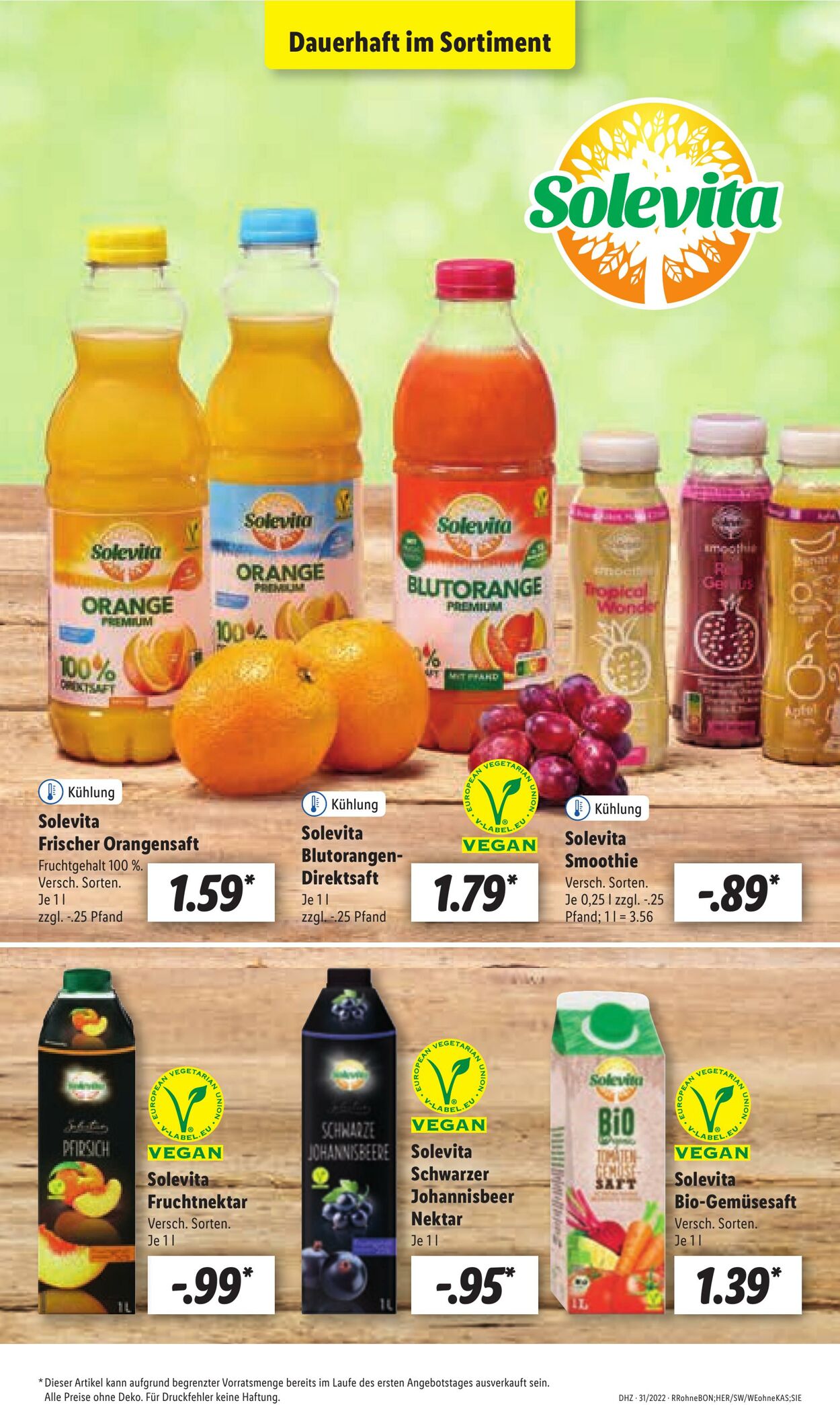 Prospekt Lidl 01.08.2022 - 06.08.2022