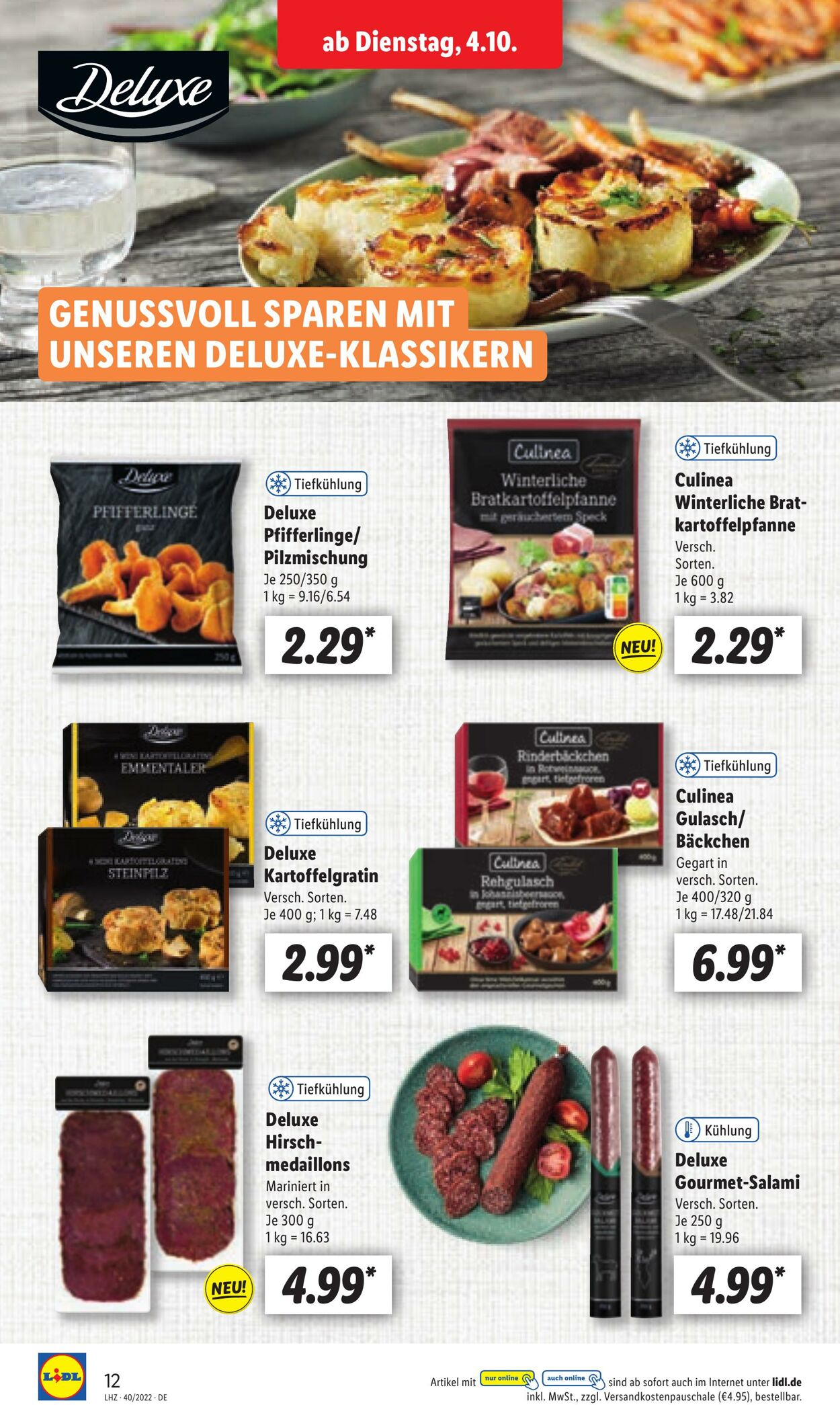 Prospekt Lidl 04.10.2022 - 08.10.2022