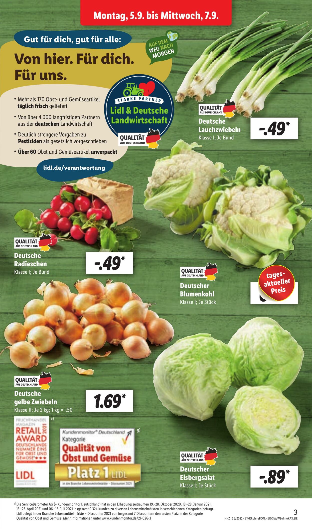 Prospekt Lidl 05.09.2022 - 10.09.2022