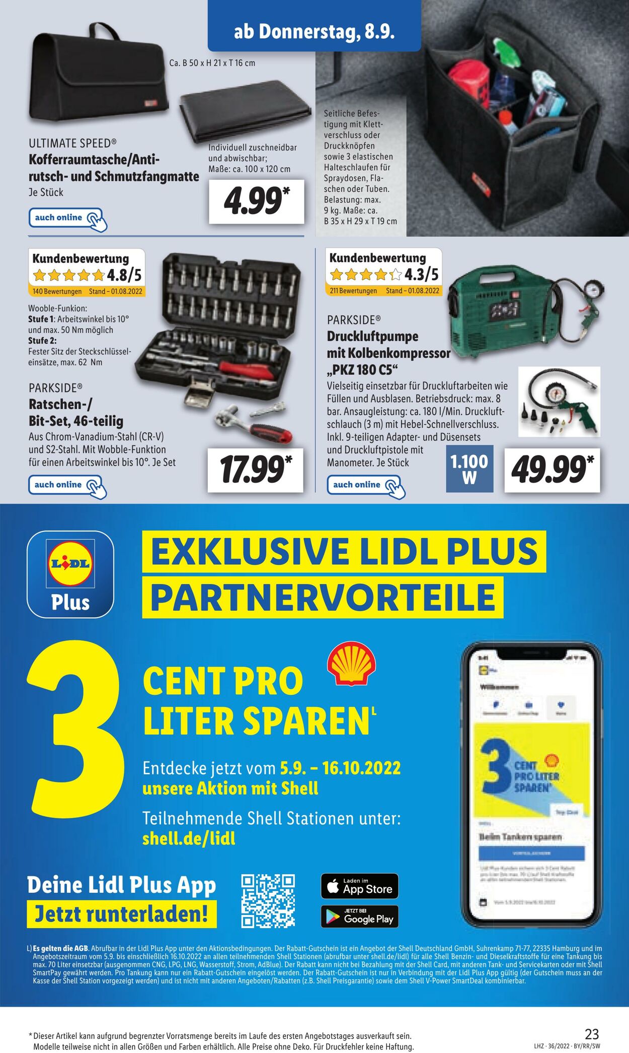 Prospekt Lidl 05.09.2022 - 10.09.2022