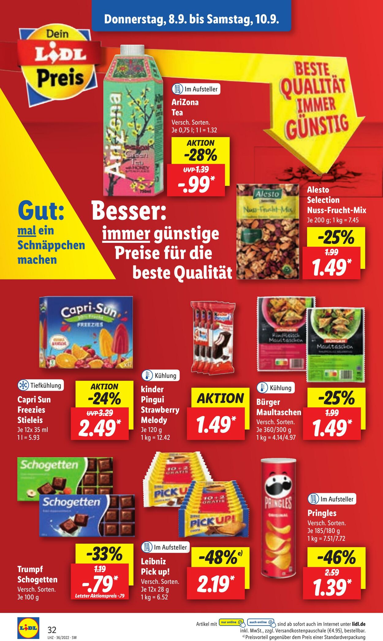 Prospekt Lidl 05.09.2022 - 10.09.2022