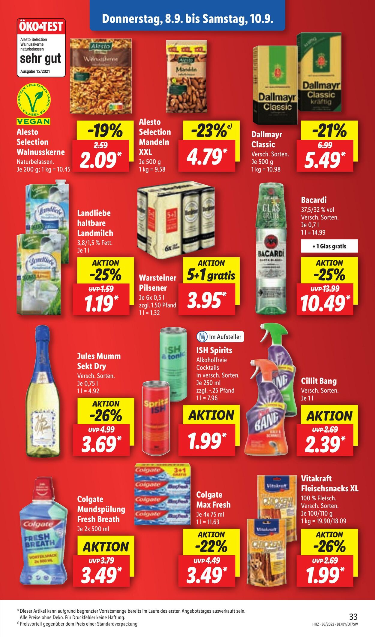 Prospekt Lidl 05.09.2022 - 10.09.2022