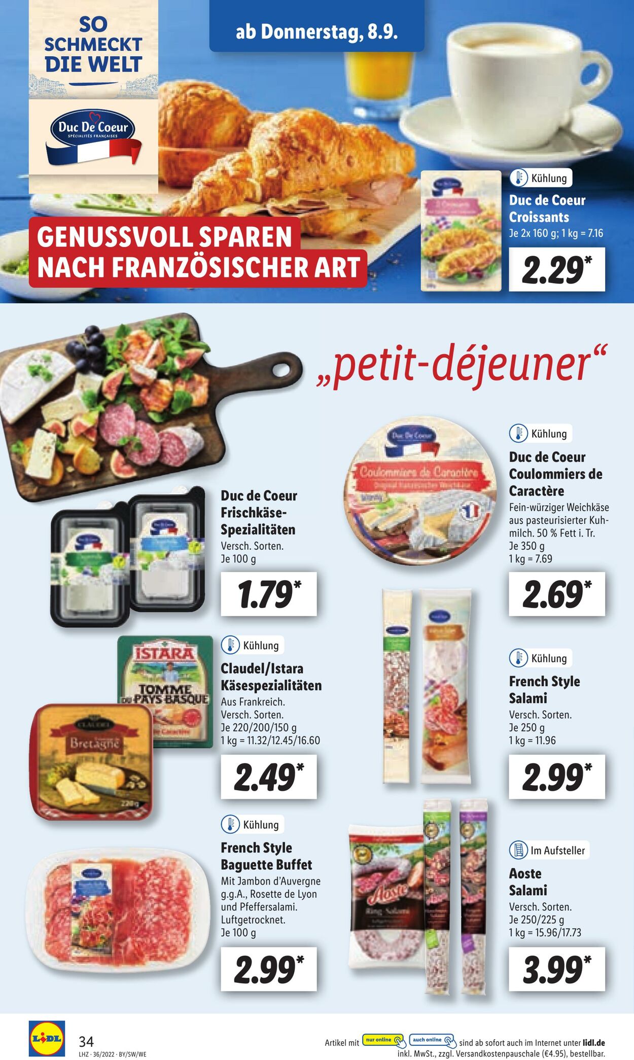 Prospekt Lidl 05.09.2022 - 10.09.2022